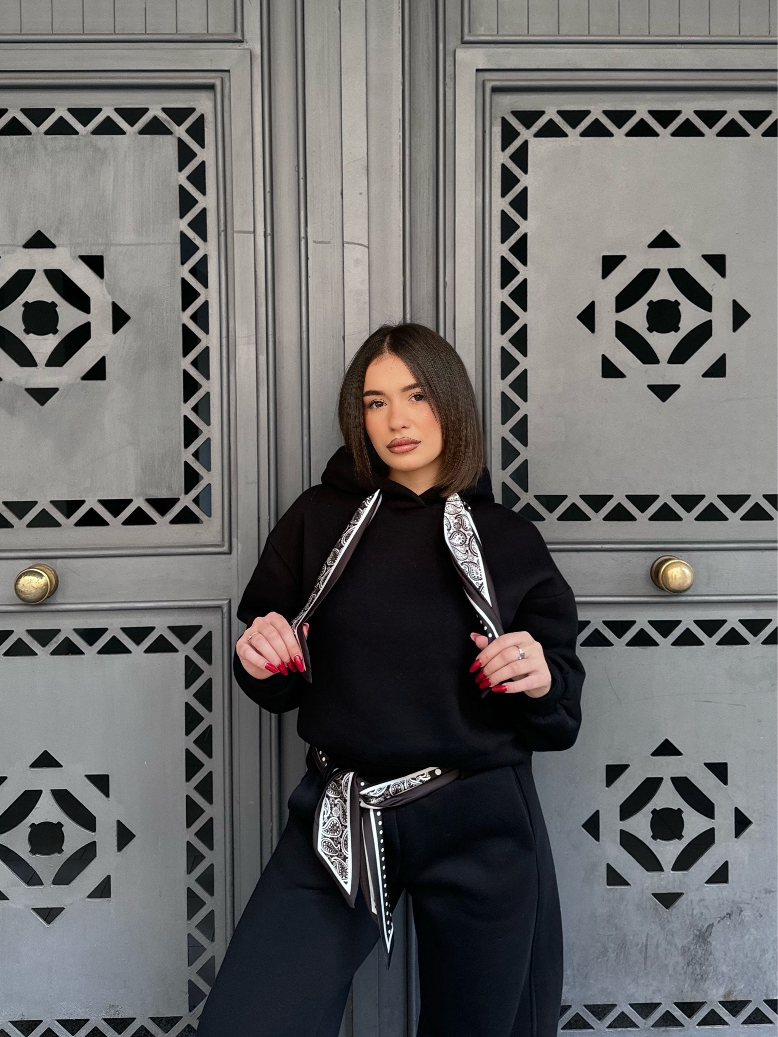 Coordinato tuta black 97028