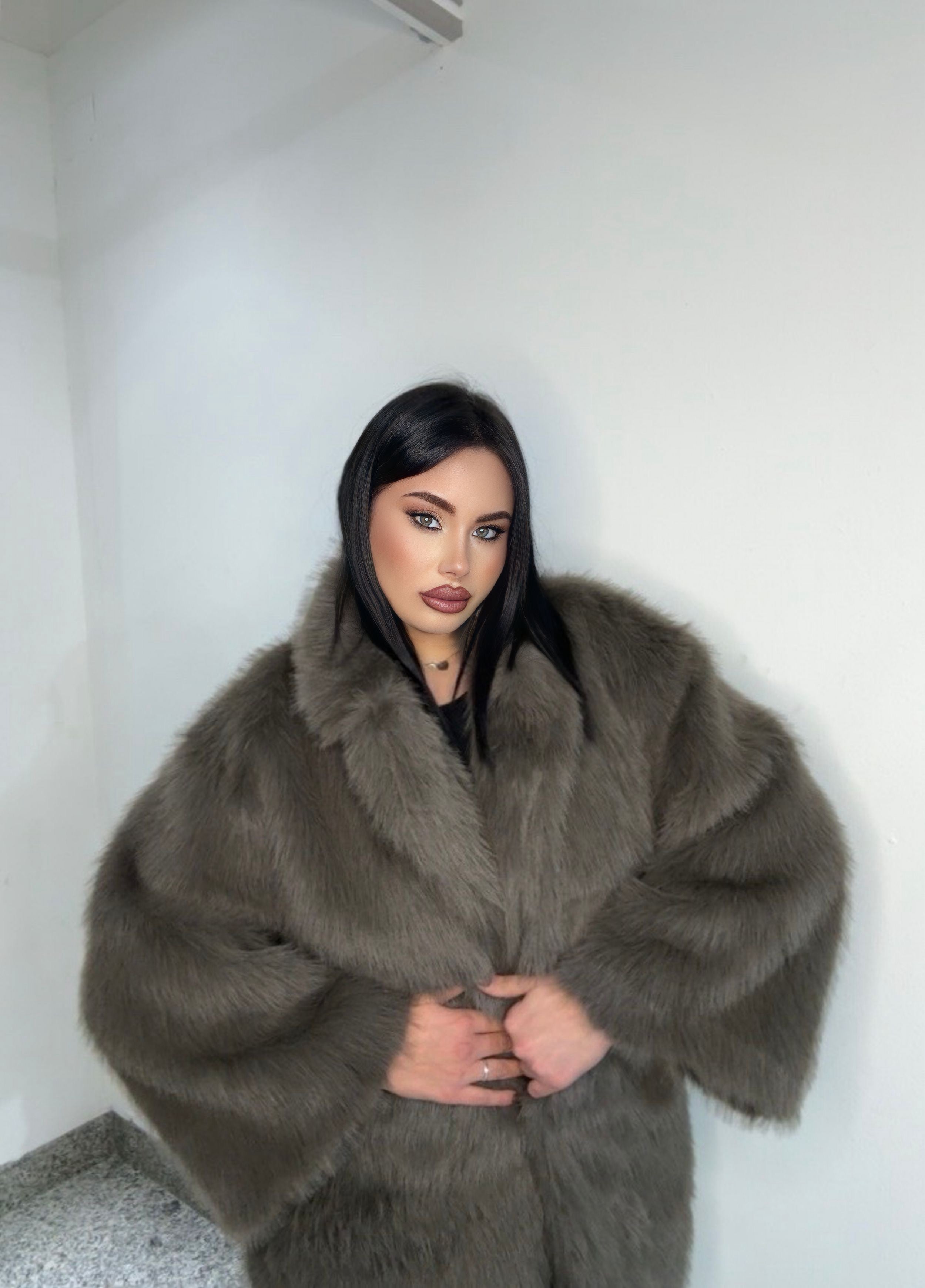 Pelliccia LUMINA 3332 tortora