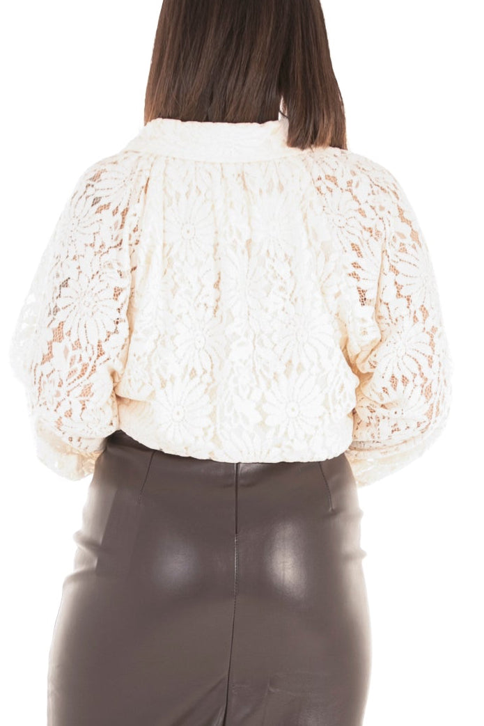 Camicia isolde panna