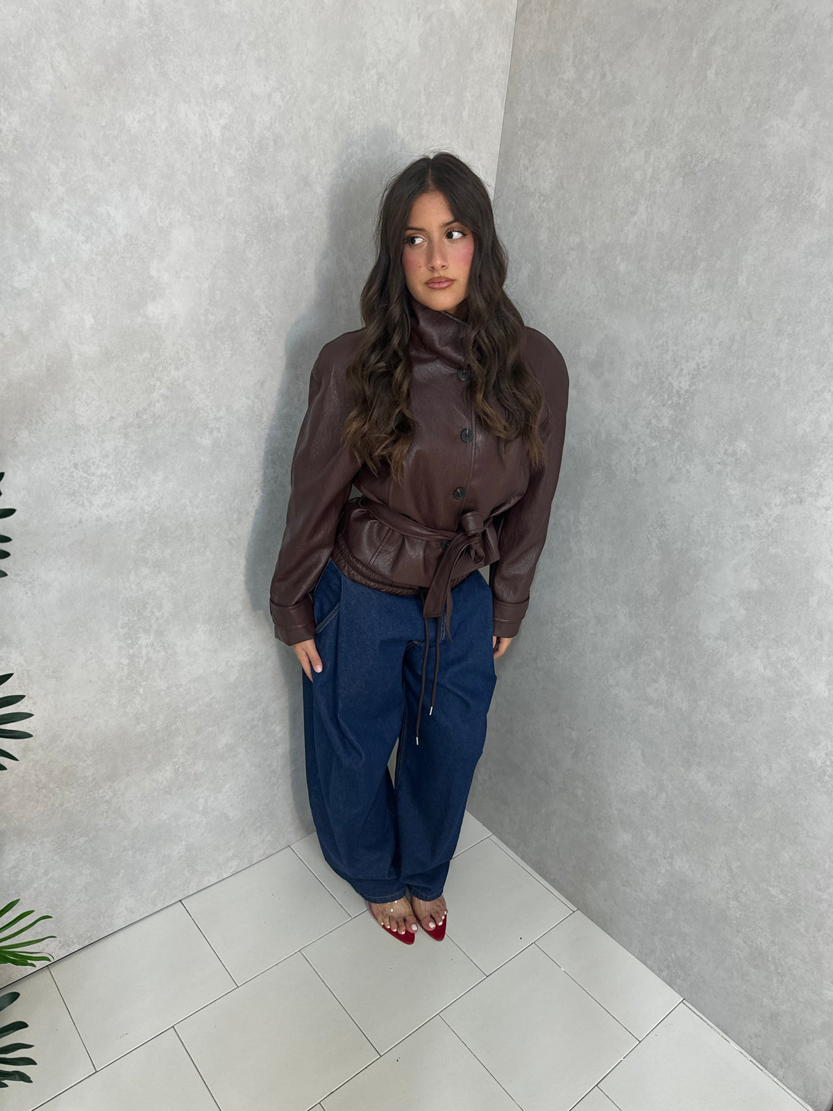 Completo Denim & Leather Chic