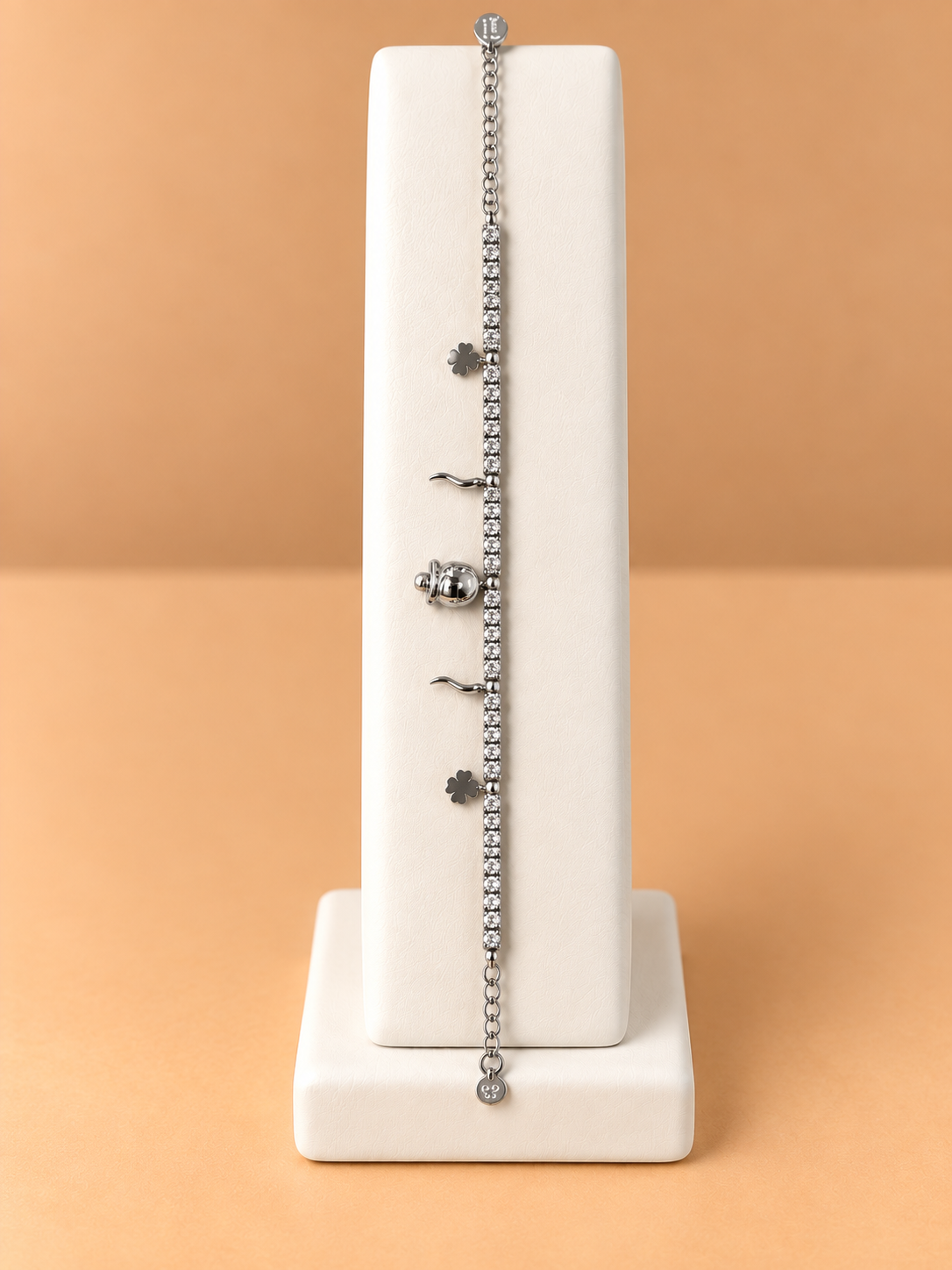 Bracciale argento con charms