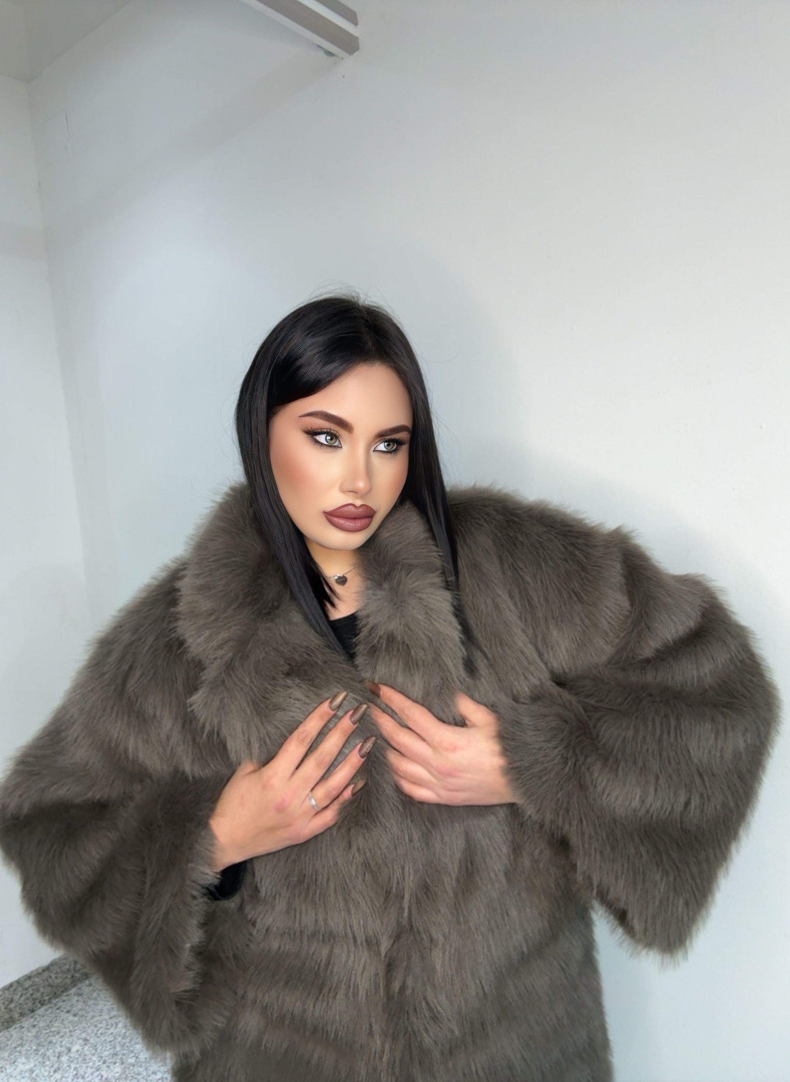 Pelliccia LUMINA 3332 tortora