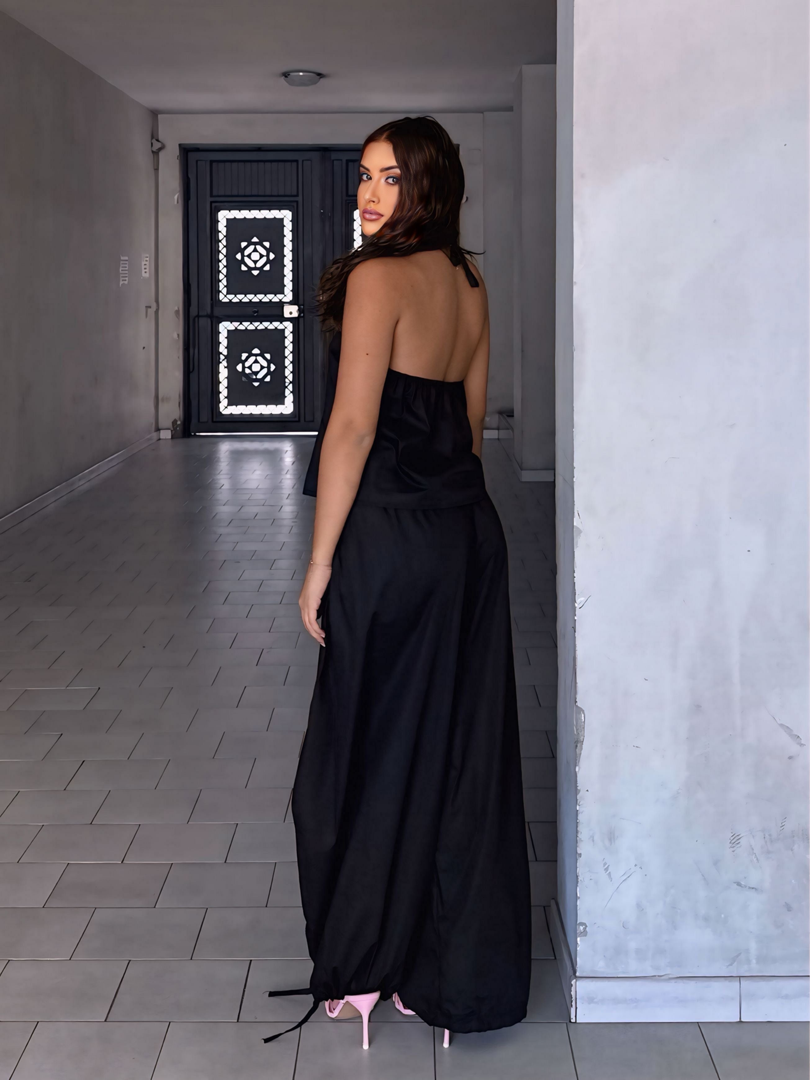 Coordinato gali black