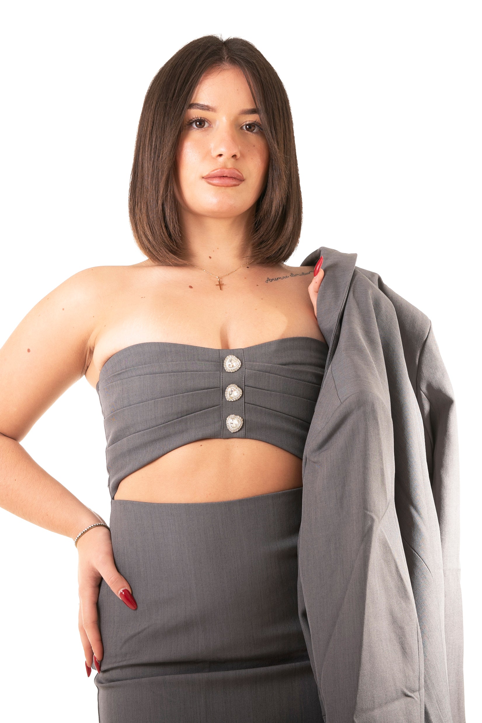 Coordinato Kalyai Grey