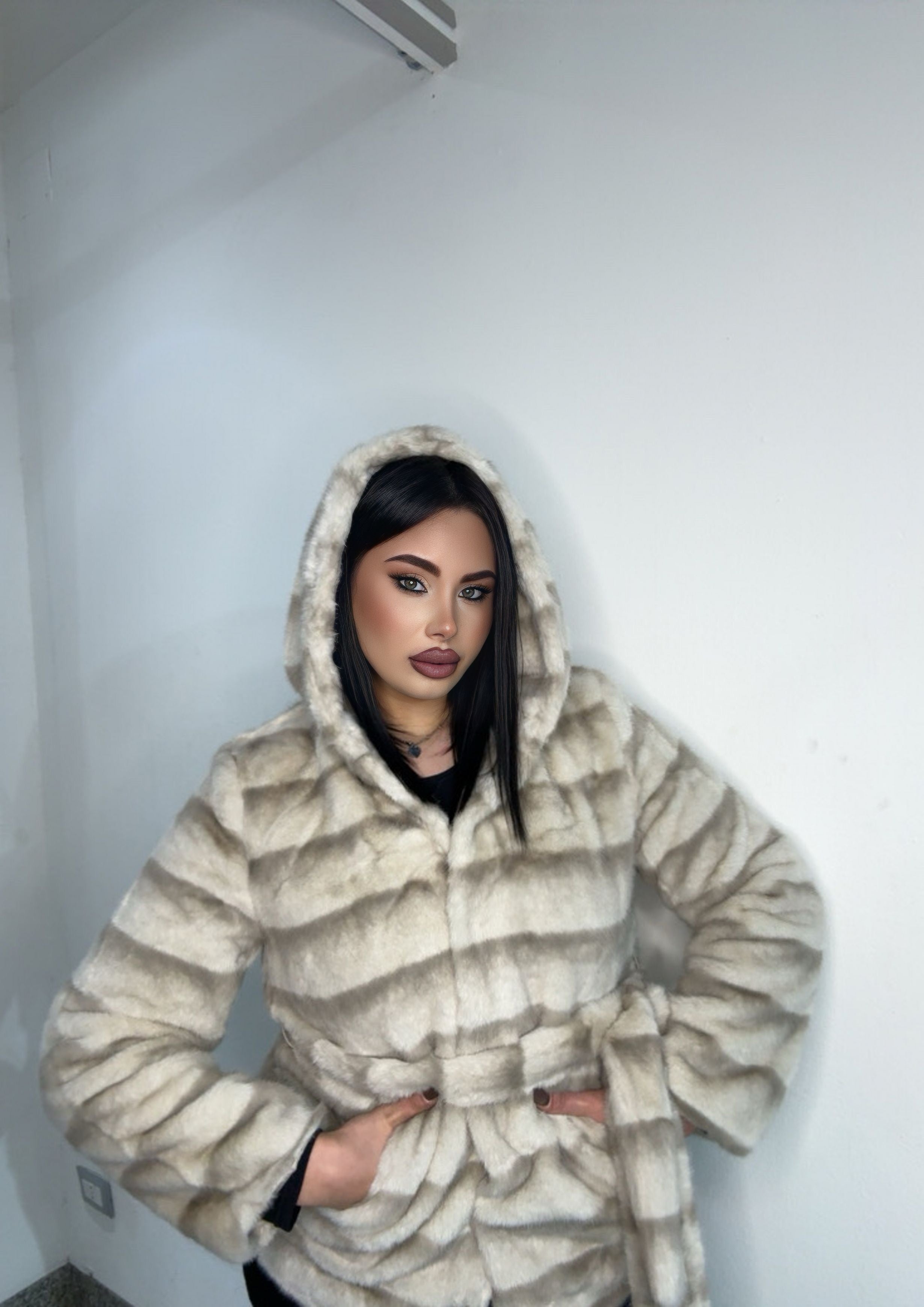 Pelliccia 16011 beige