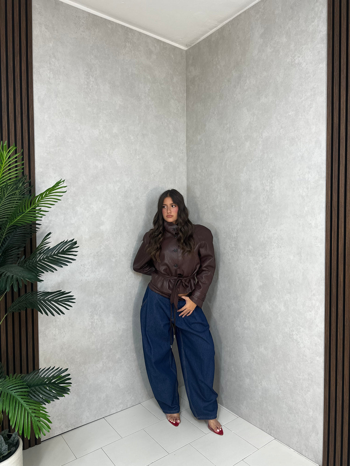 Completo Denim & Leather Chic