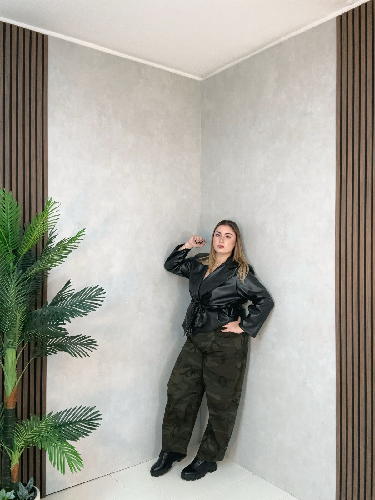 Jeans Balloon Camouflage Verde Militare