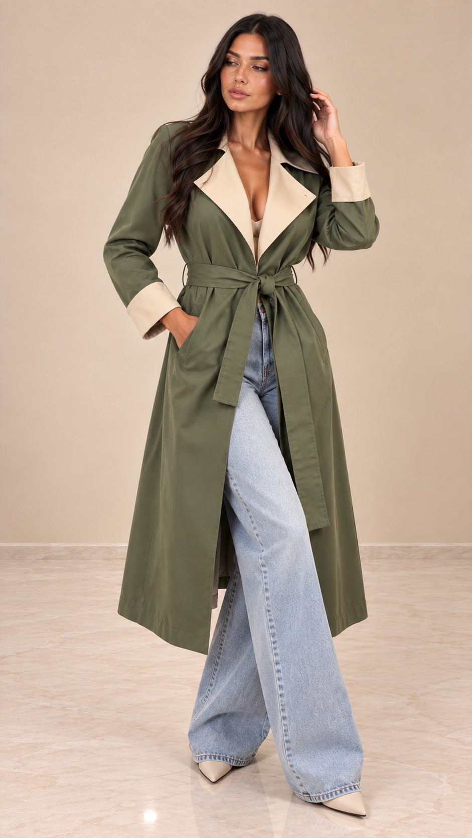 Trench Bicolor Iconic