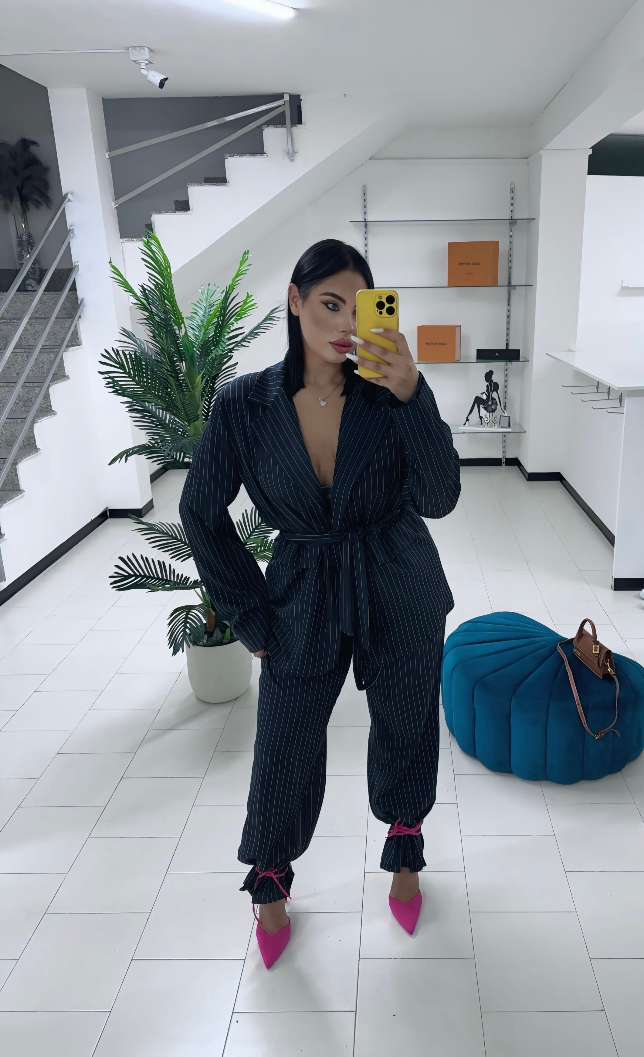 Tailleur curvy gessy