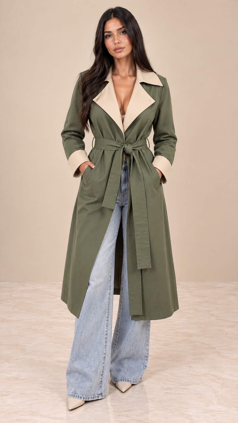 Trench Bicolor Iconic