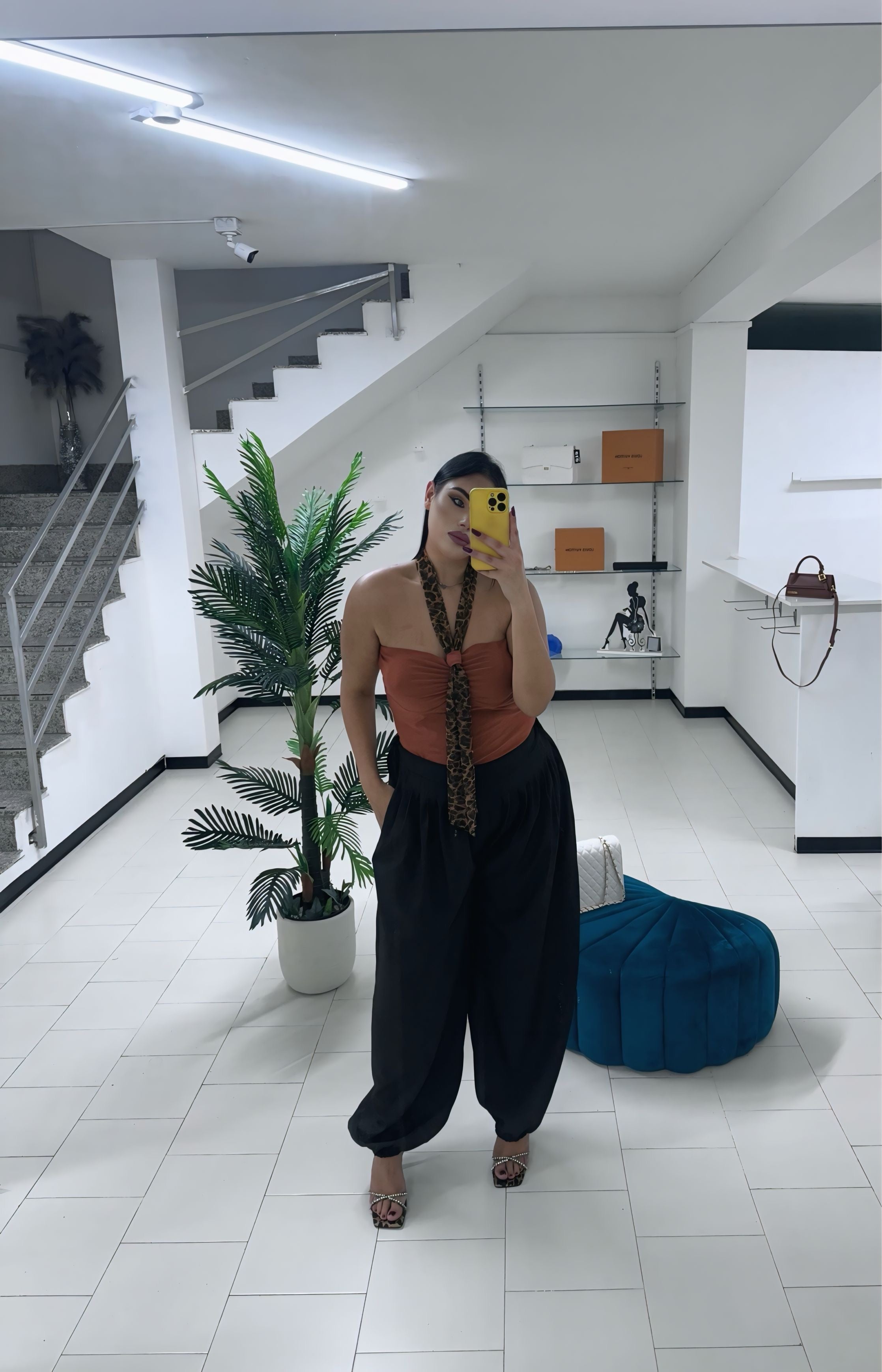 Pantalone balloon curvy