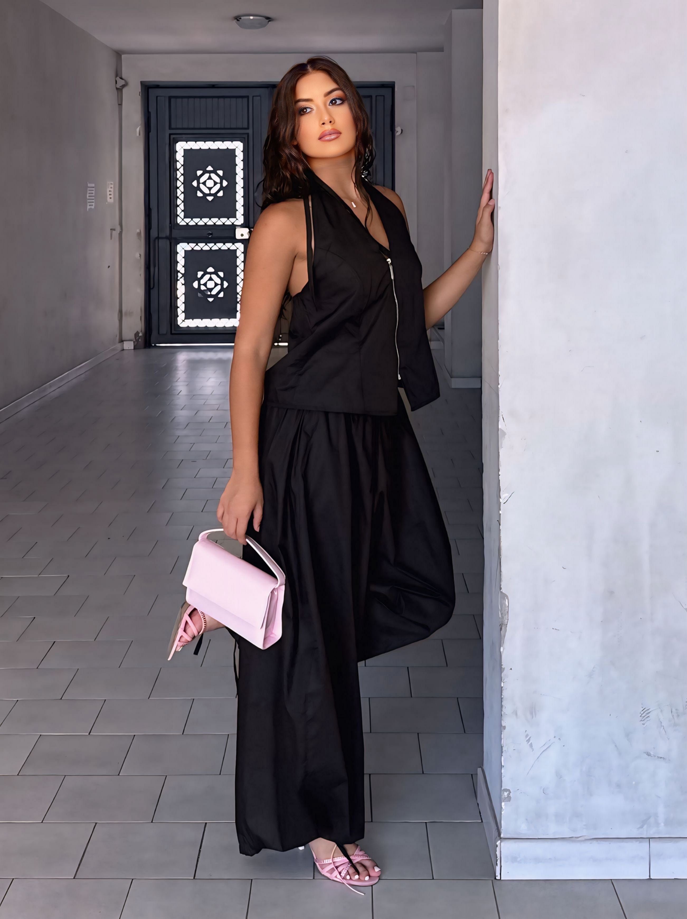 Coordinato gali black