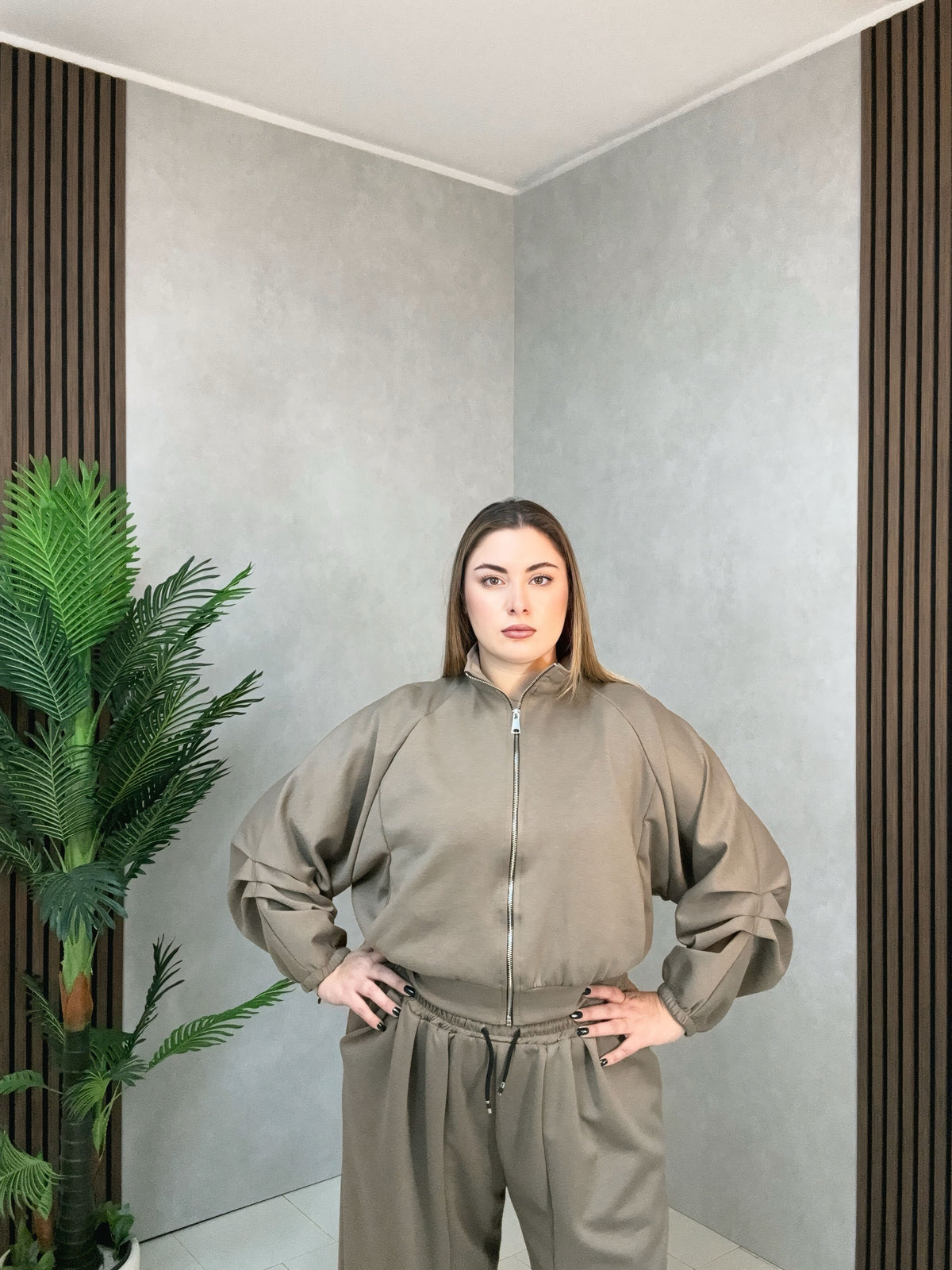 Tuta Urban Chic fango