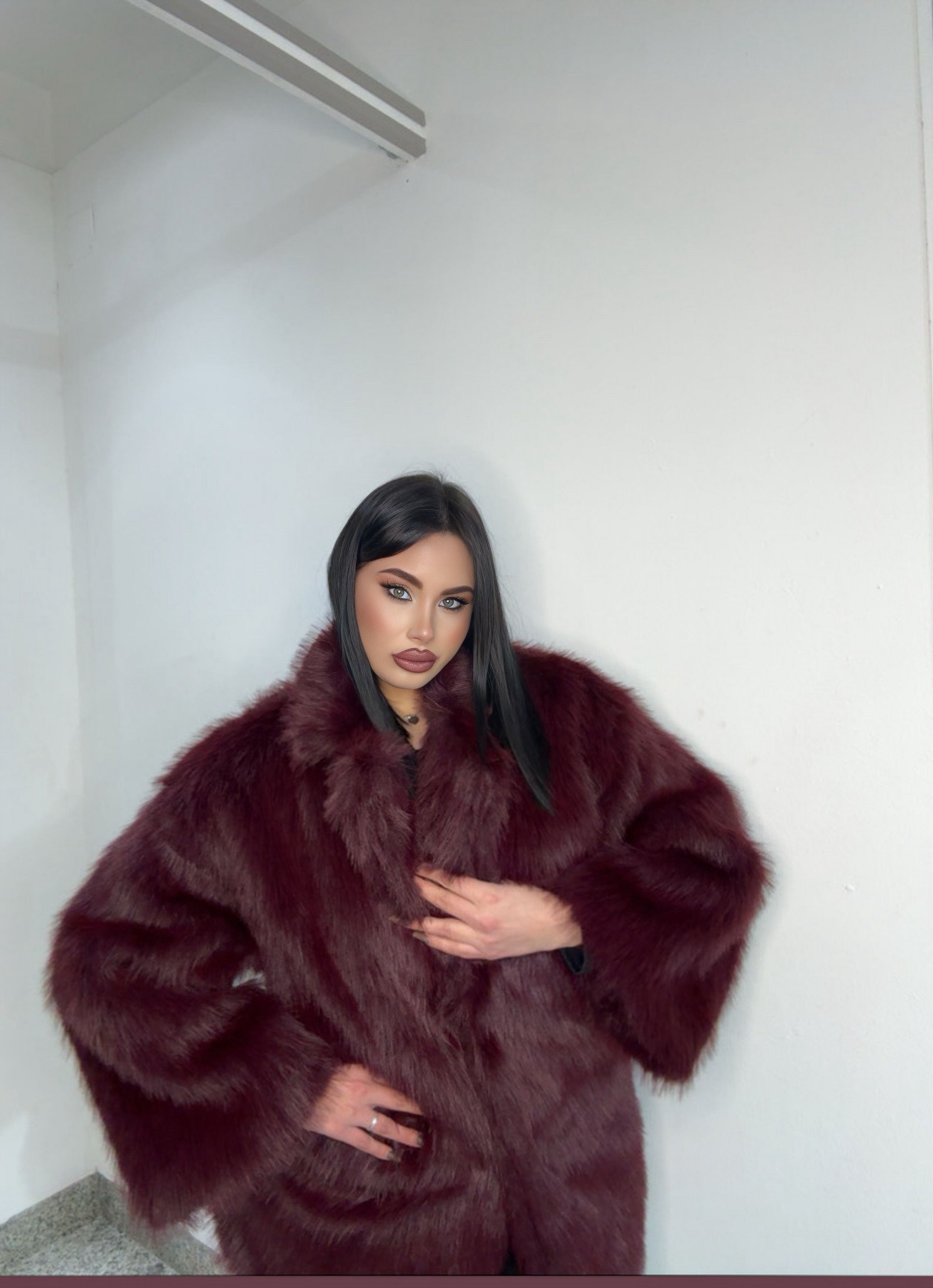 Pelliccia lumina 3332 bordeaux