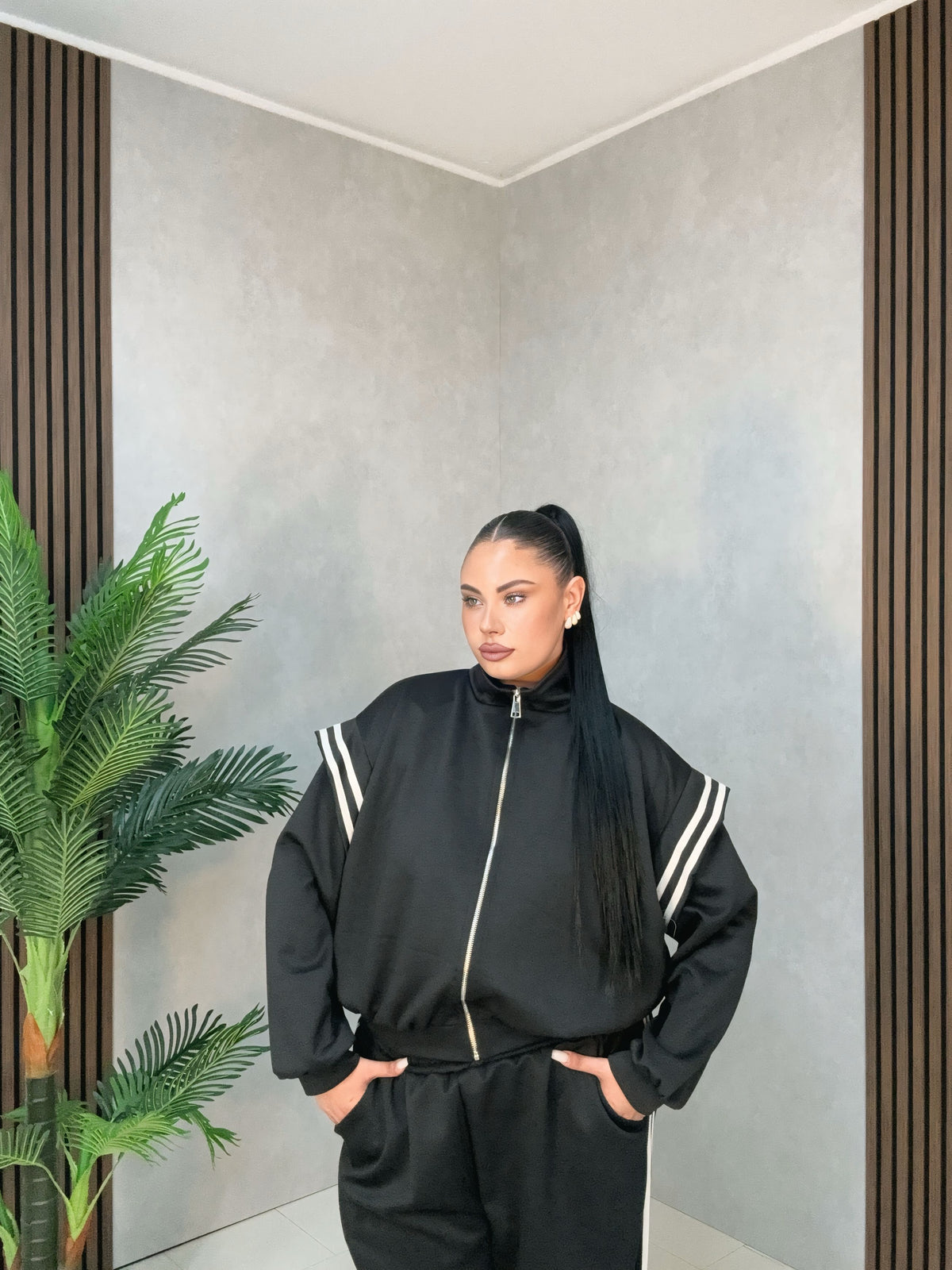 Tuta Curvy Xalw black
