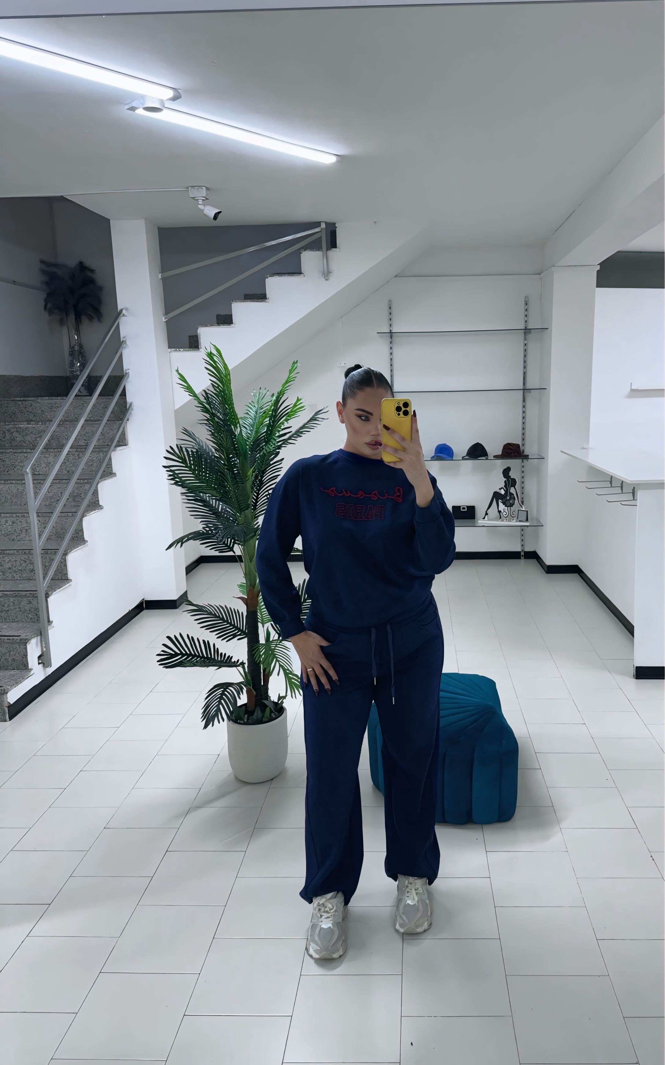 TUTA LUMINA BLU NAVY