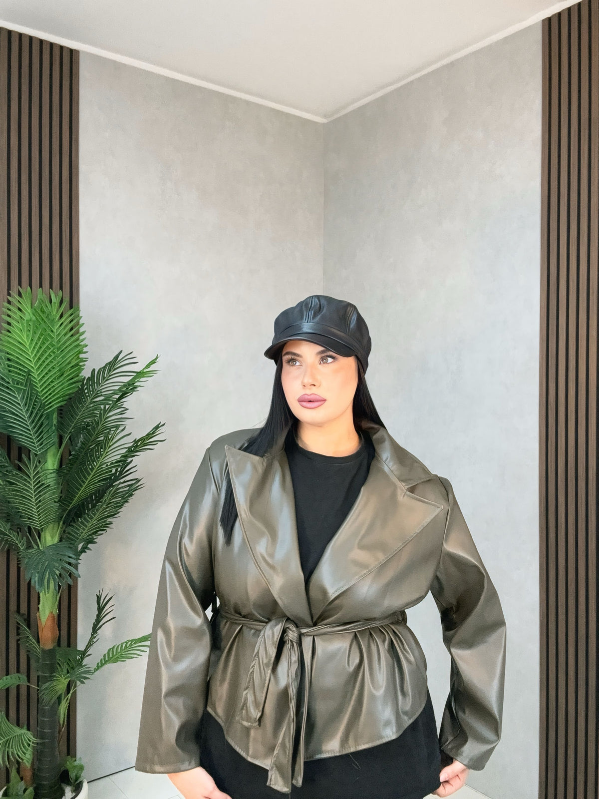 Giacca iconic verde militare