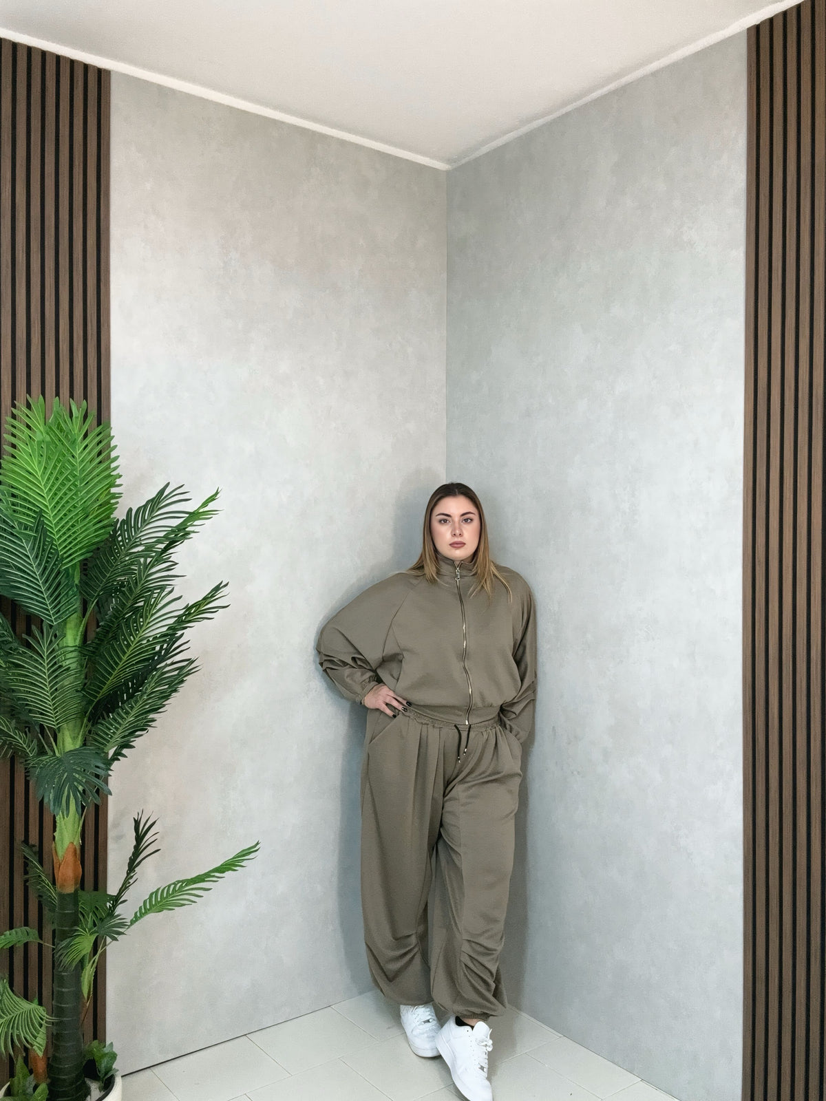 Tuta Urban Chic fango