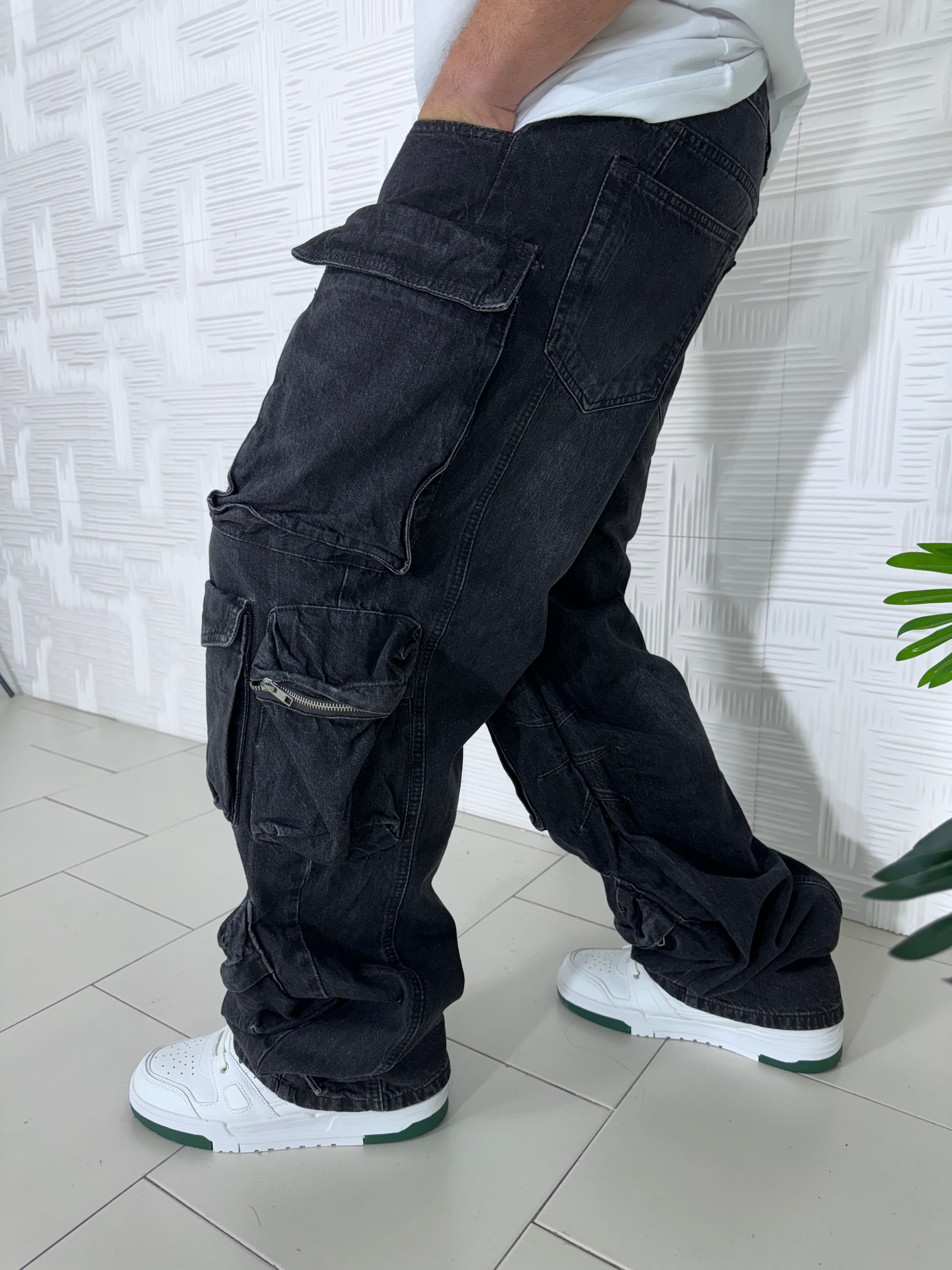 JEANS BAGGY CARGO