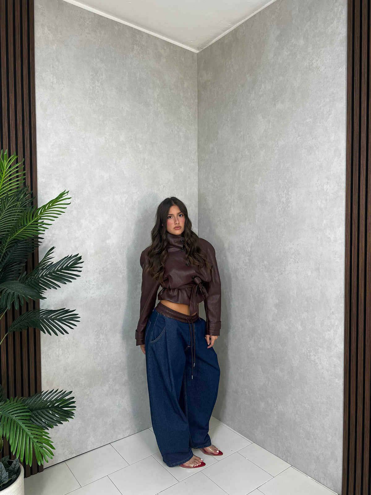Completo Denim & Leather Chic