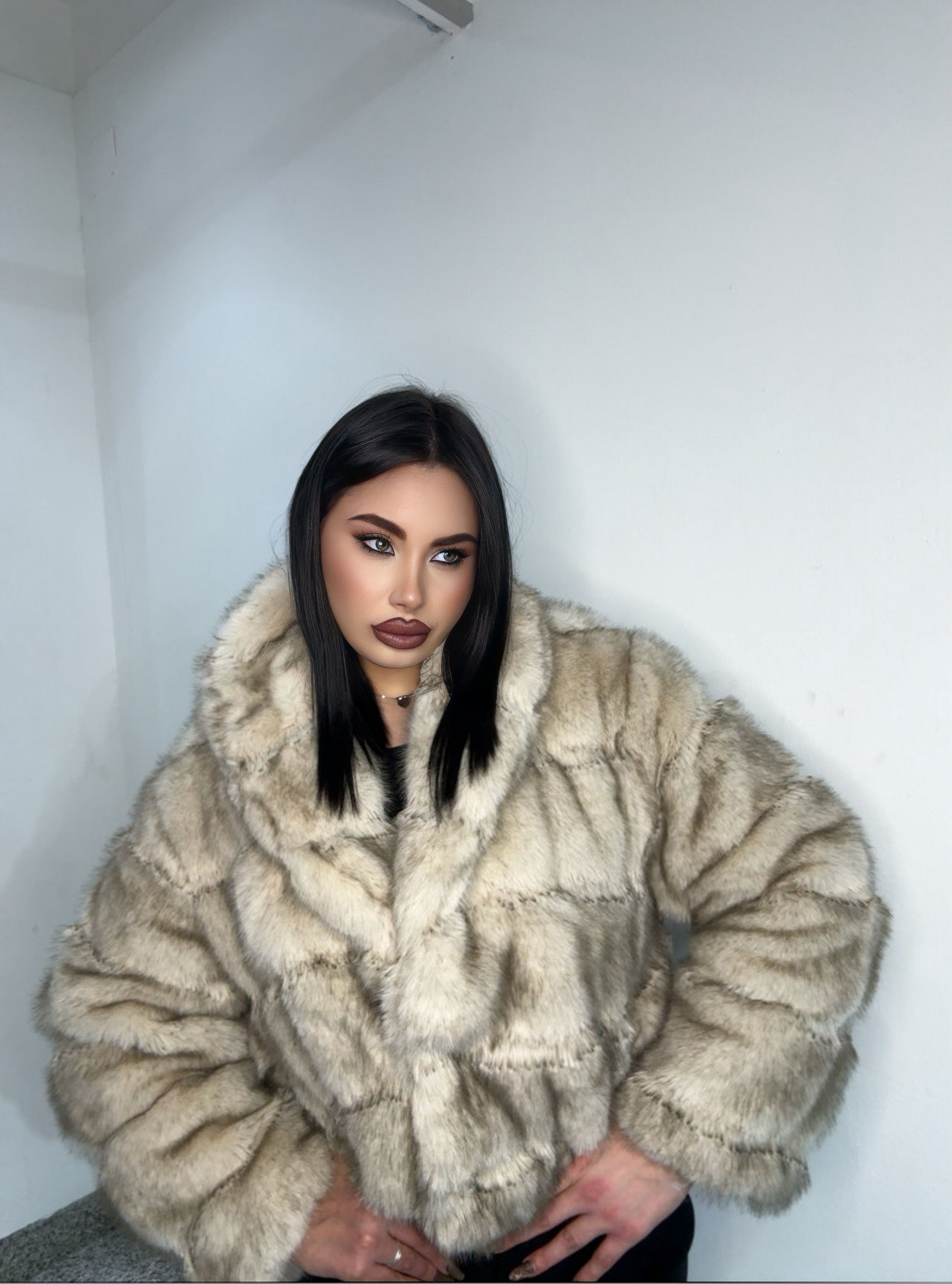 Pelliccia j515 beige