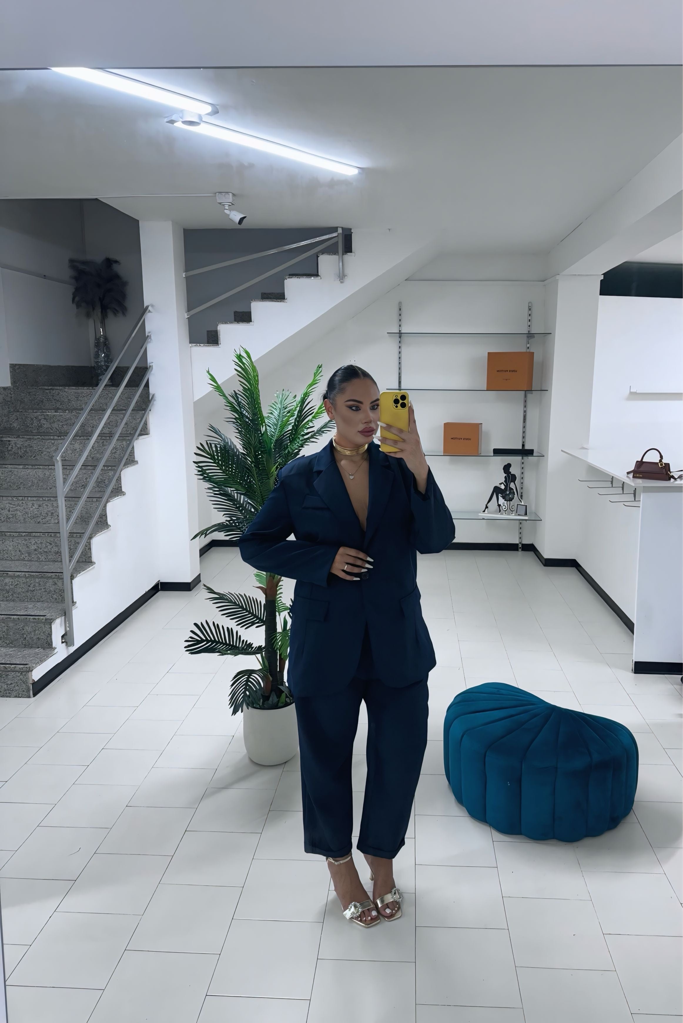 Tailleur miranda blue