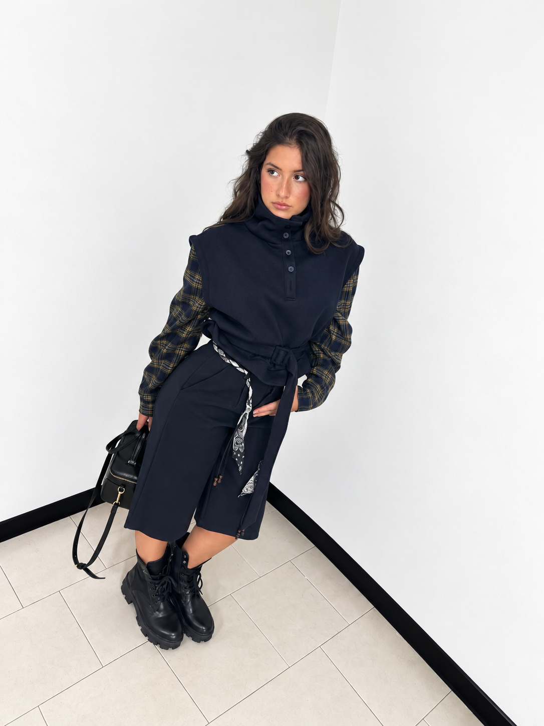 Camicia Gilet College Chic