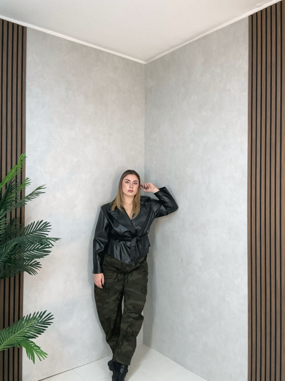 Jeans Balloon Camouflage Verde Militare