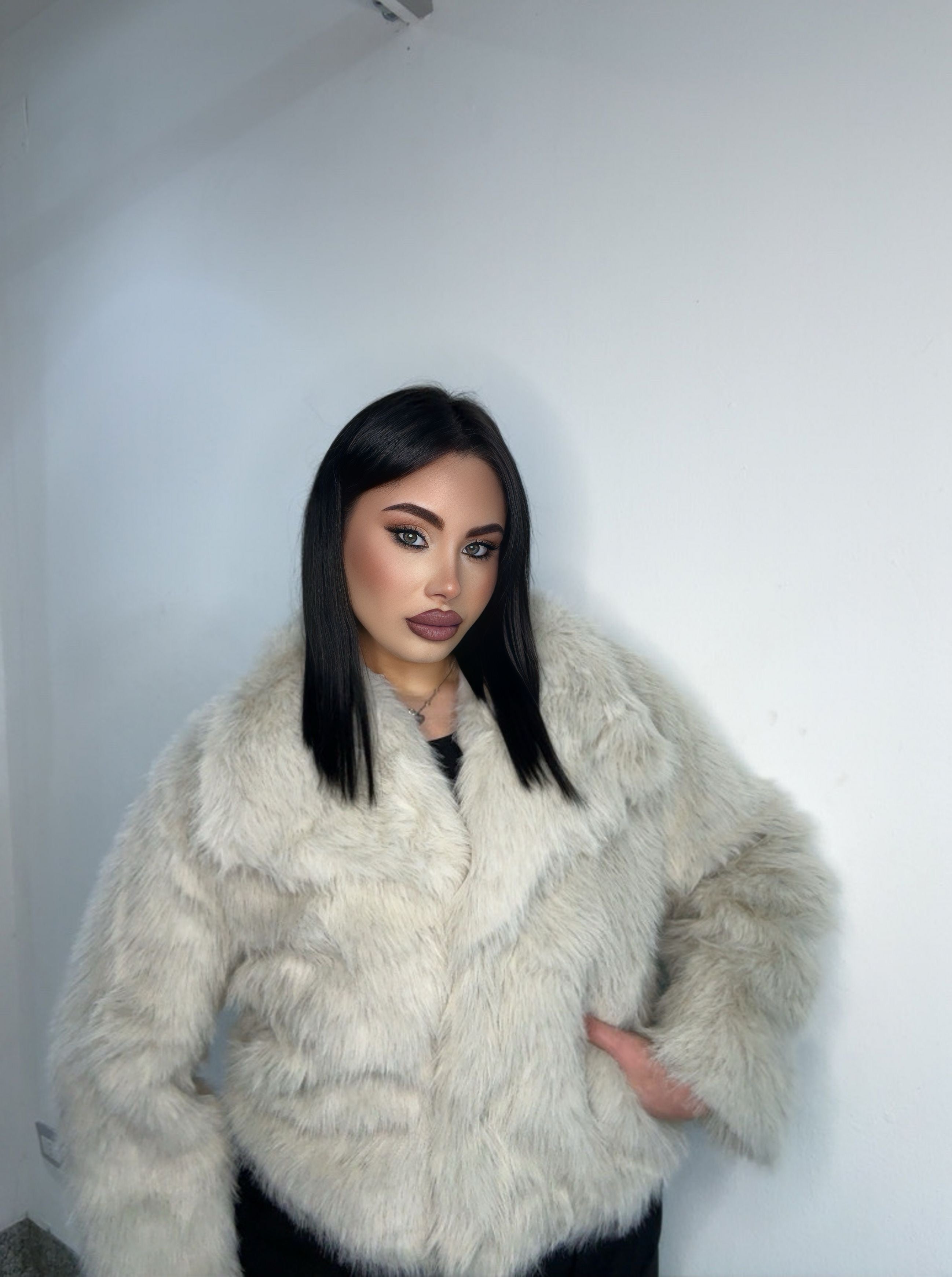 Pelliccia 68336 beige