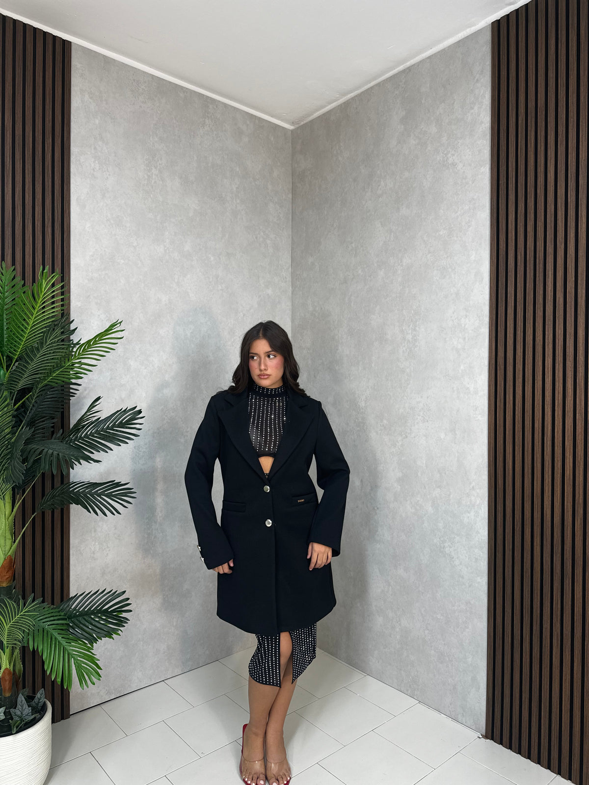 CAPPOTTO ÉLISE NOIR