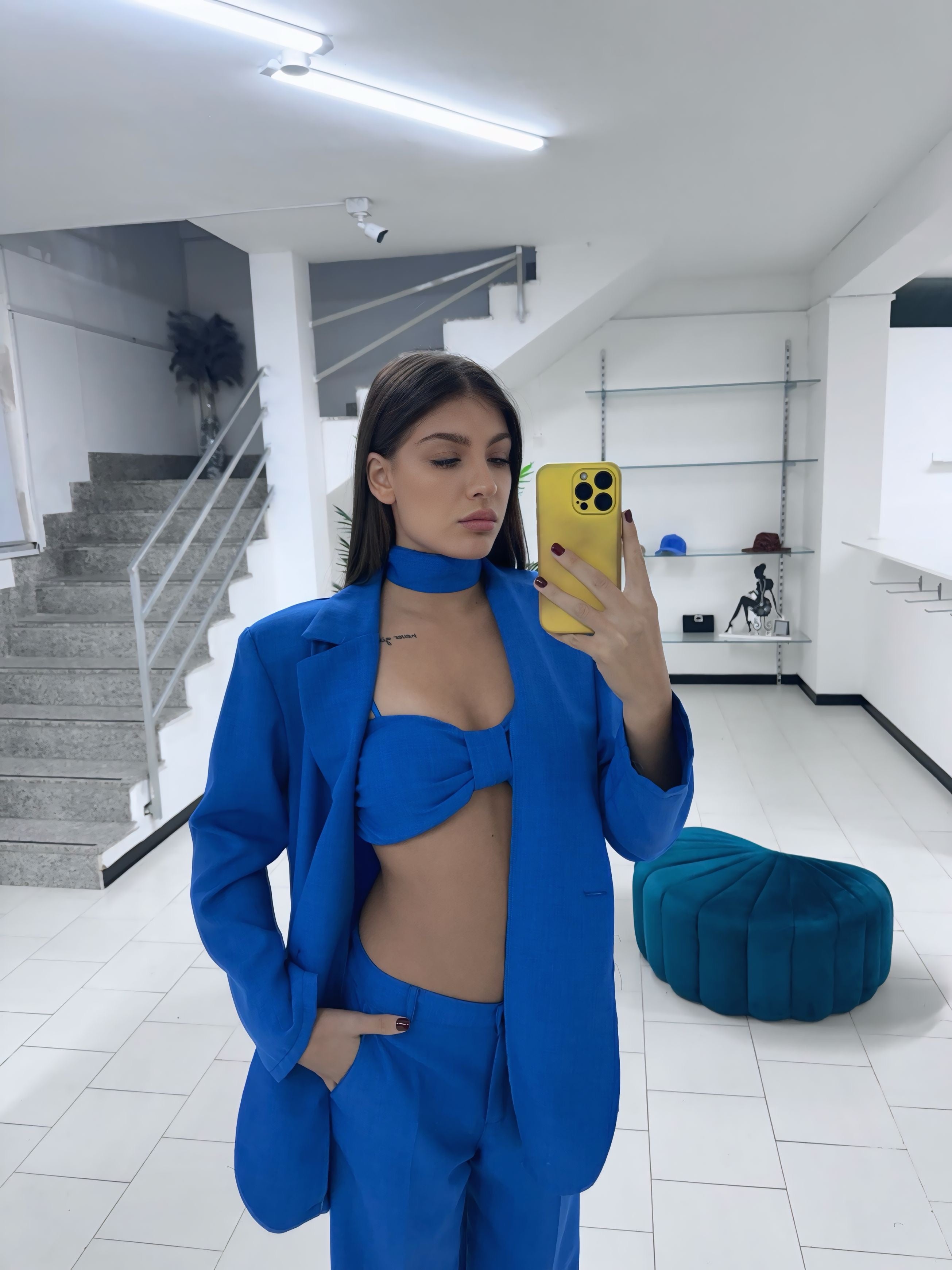 Tailleur miris blue