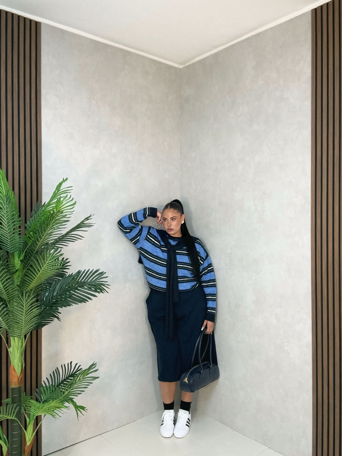 Bermuda Curvy Midnight Chic