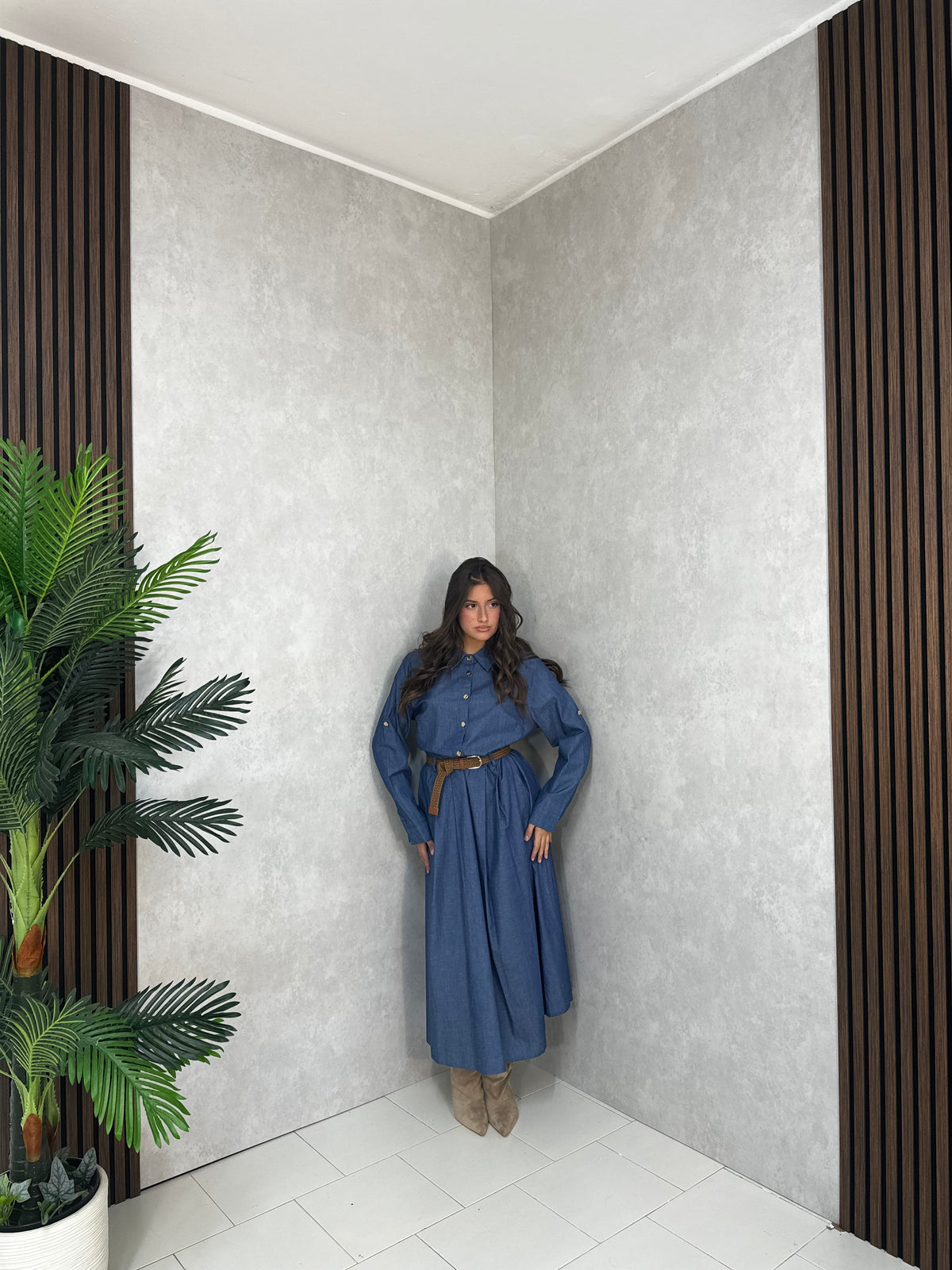 ABITO DENIM CHIC