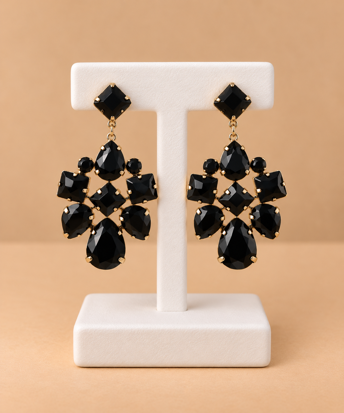 Orecchini Noir Glamour
