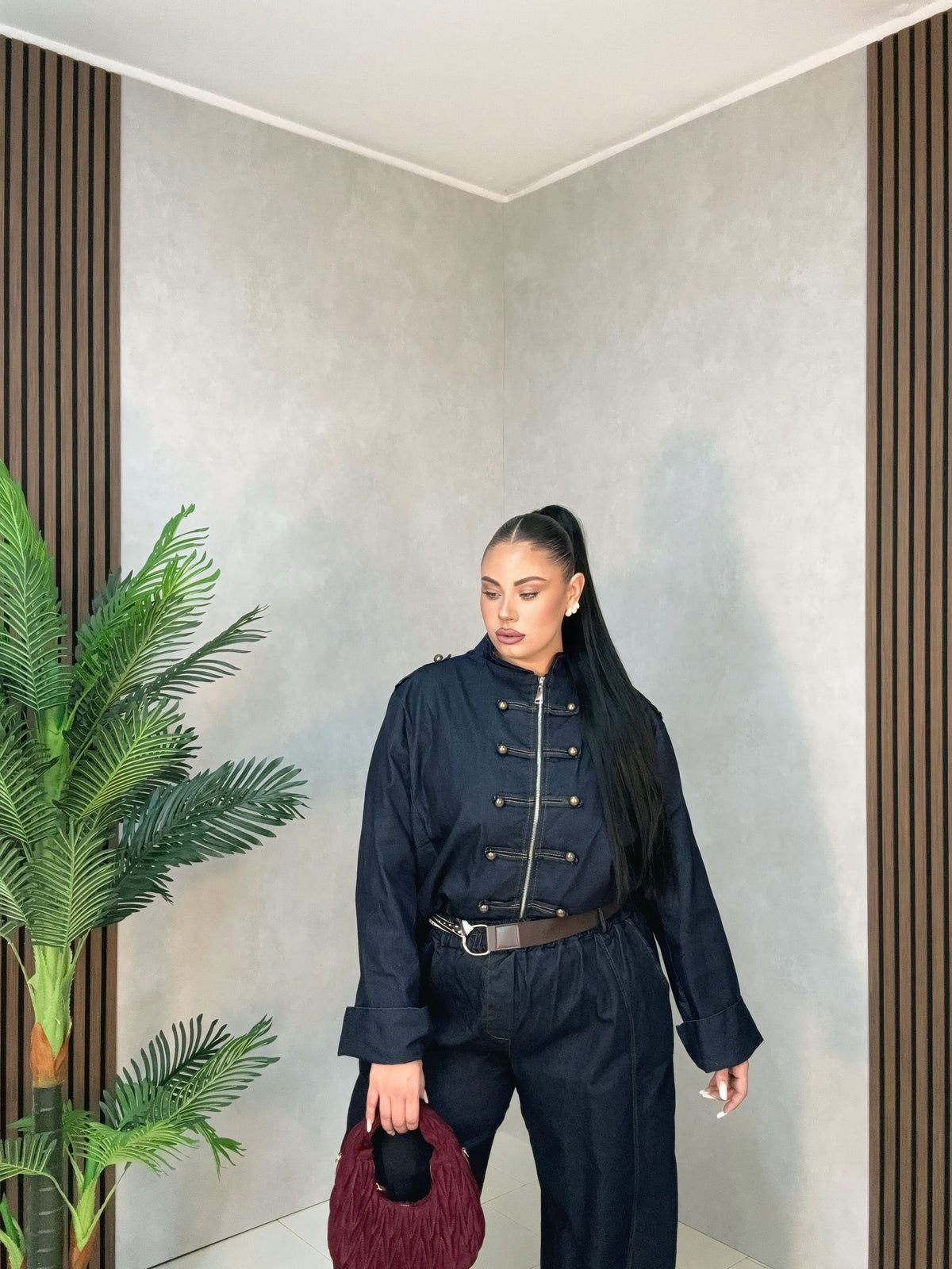 Completo denim Curvy Élite