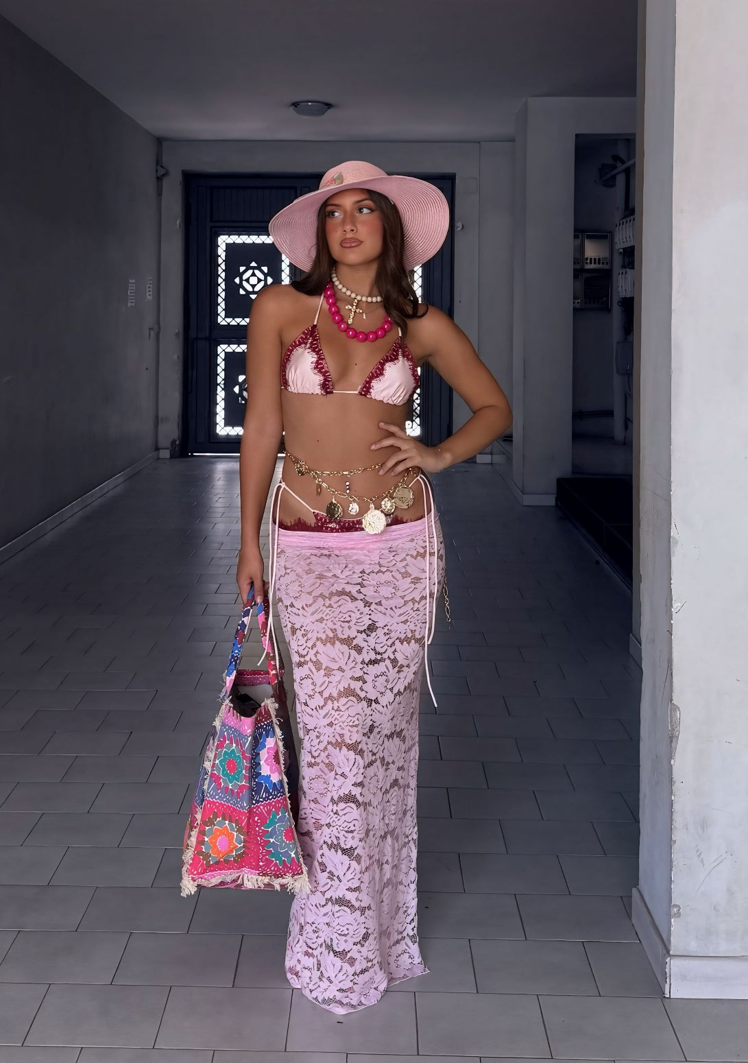 Set bikini Chloè pink