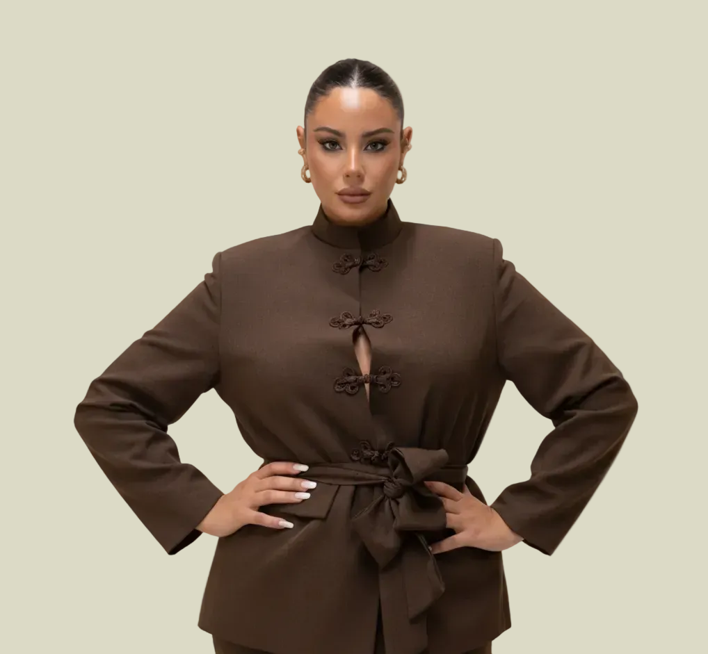 Tailleur elan chocolate