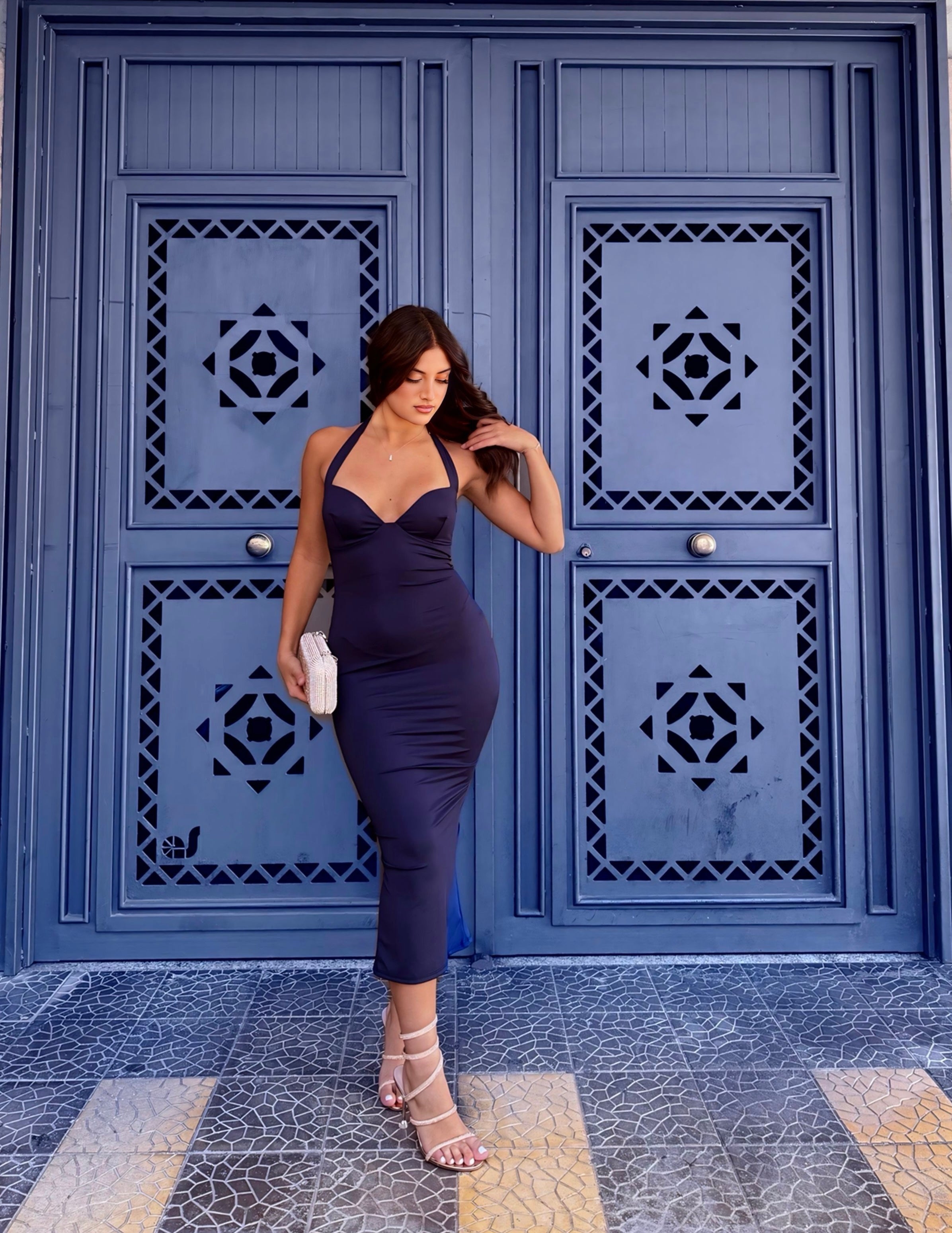 Abito kedy blu navy