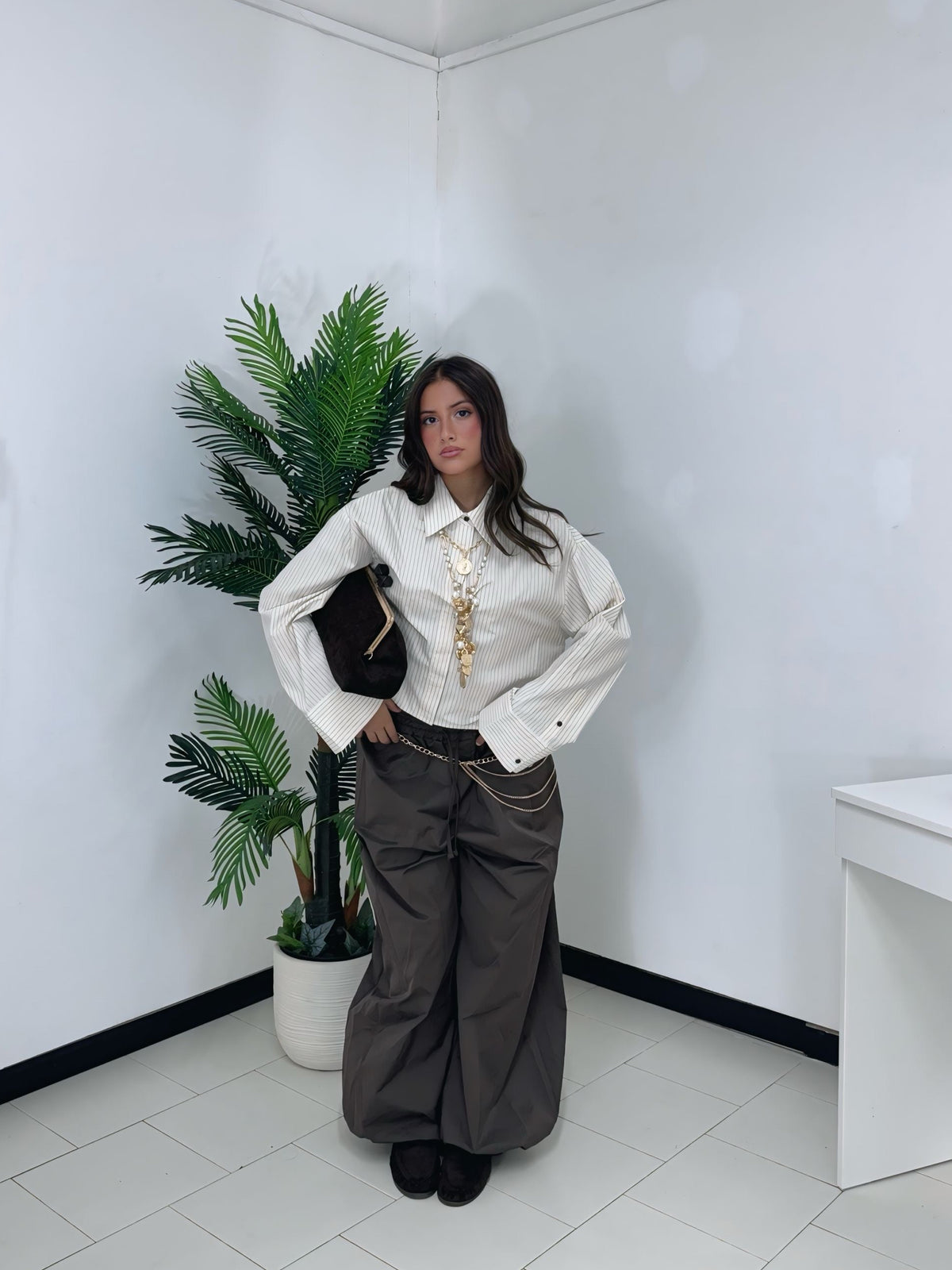 Pantalone Lumina Wide Leg