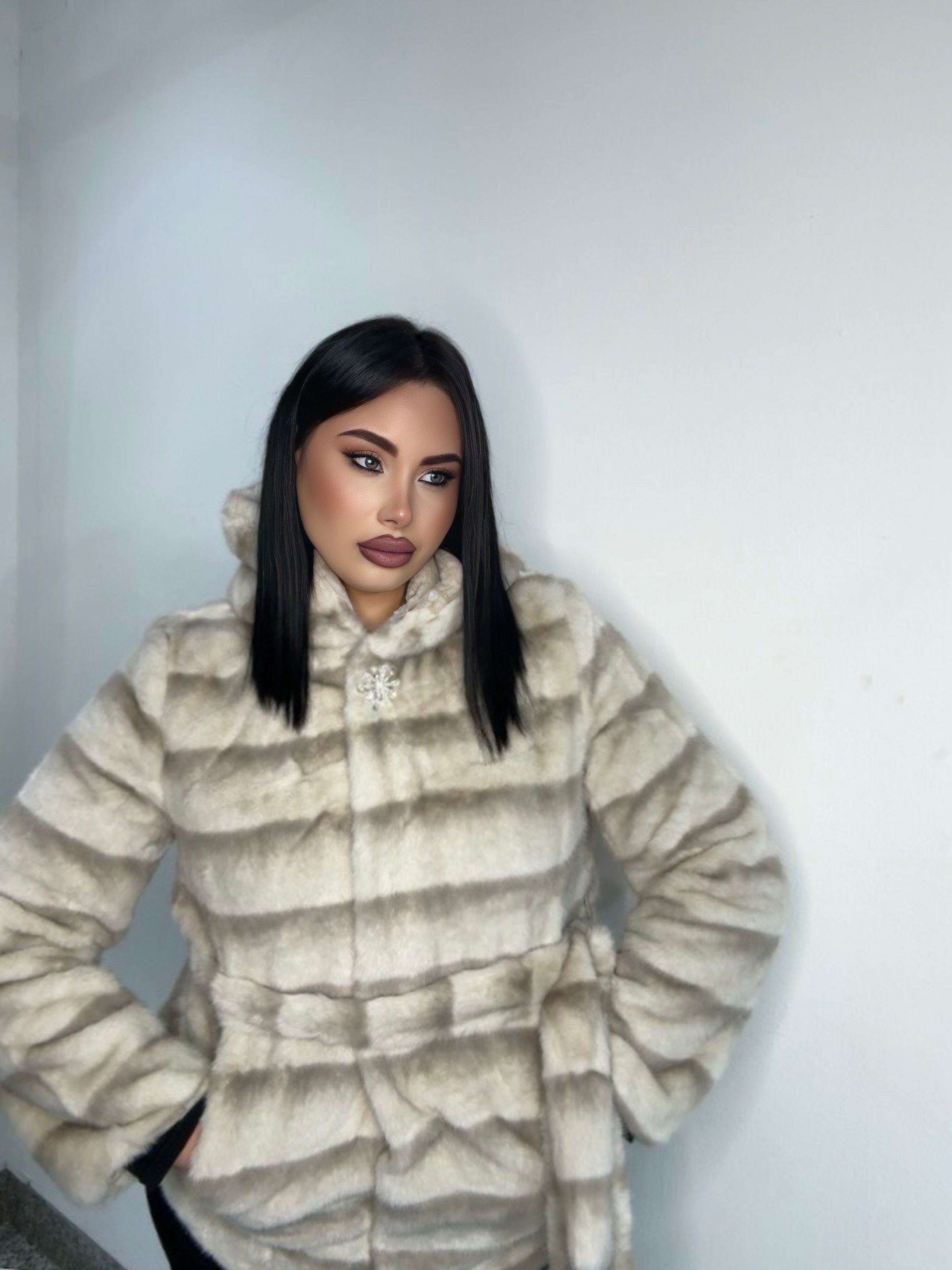 Pelliccia 16011 beige