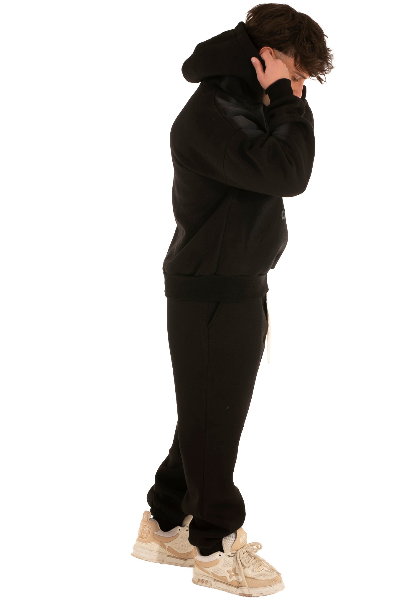 Coordinato tuta 4418 black