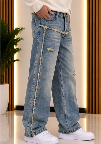 Jeans Baggy Sabbiato