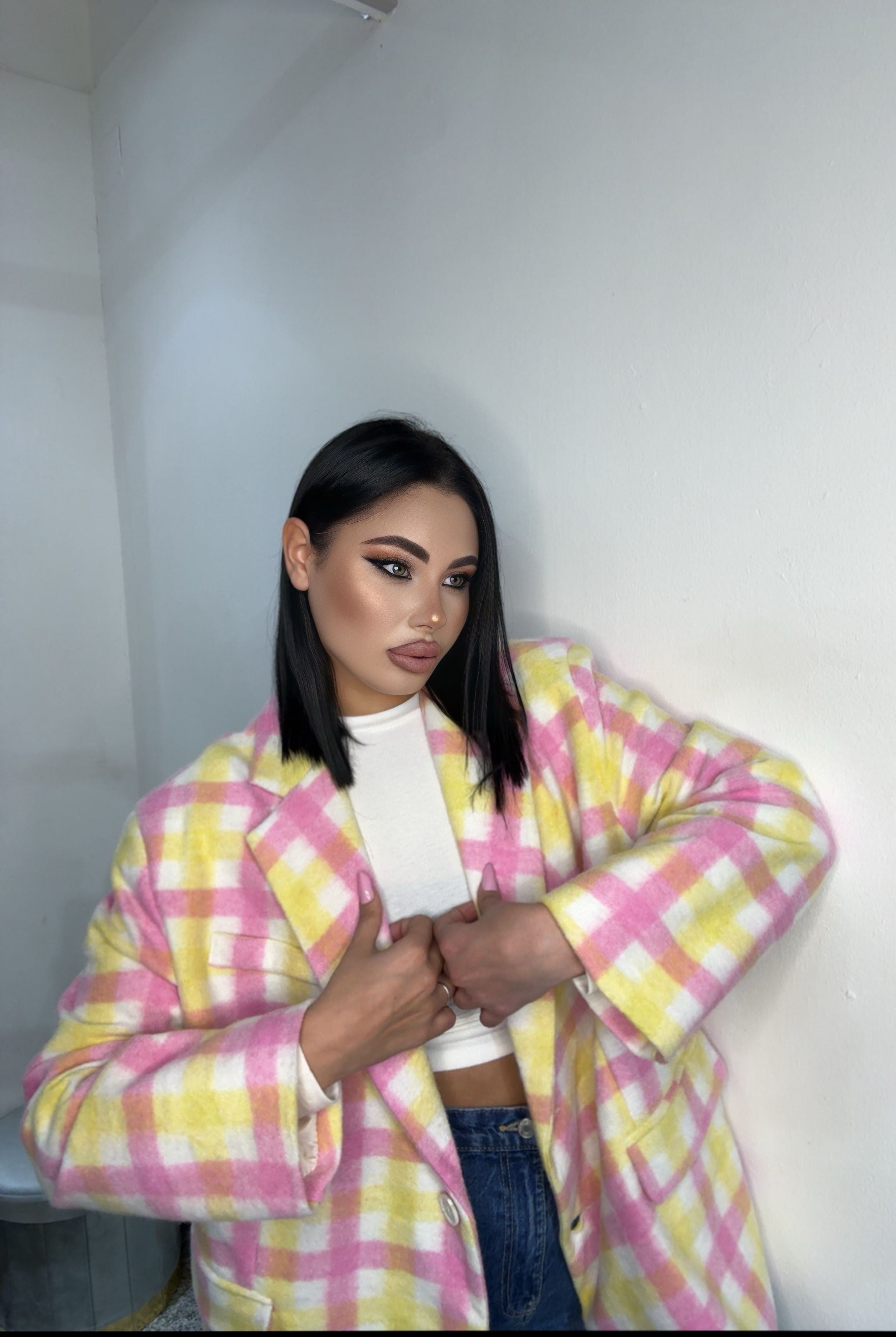 Blazer lumina oversize
