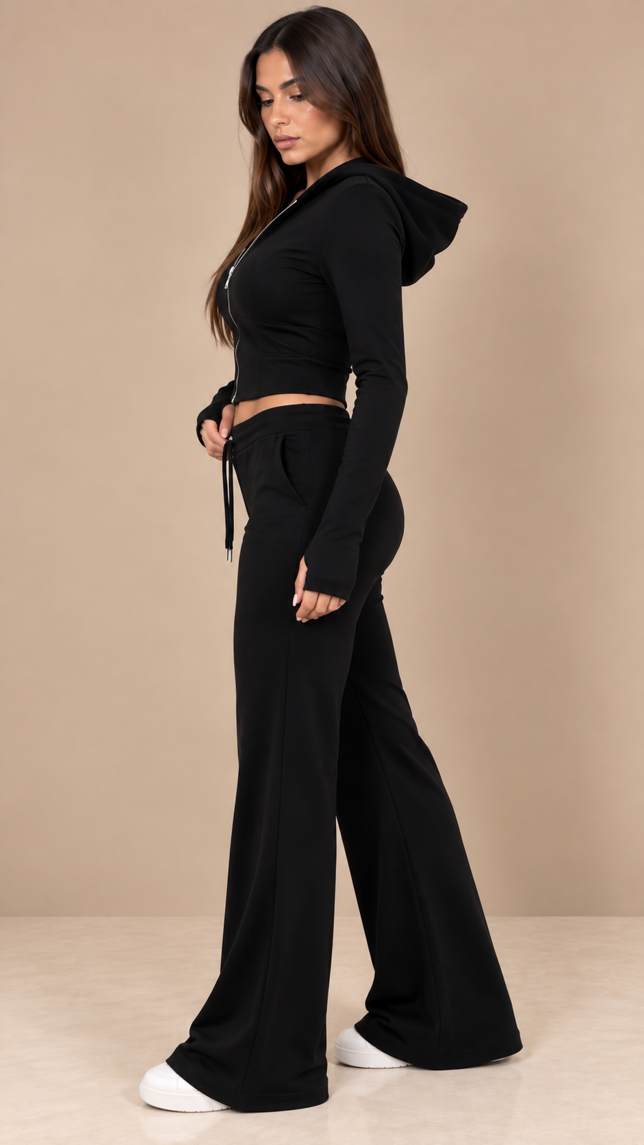Completo Sporty Chic nero