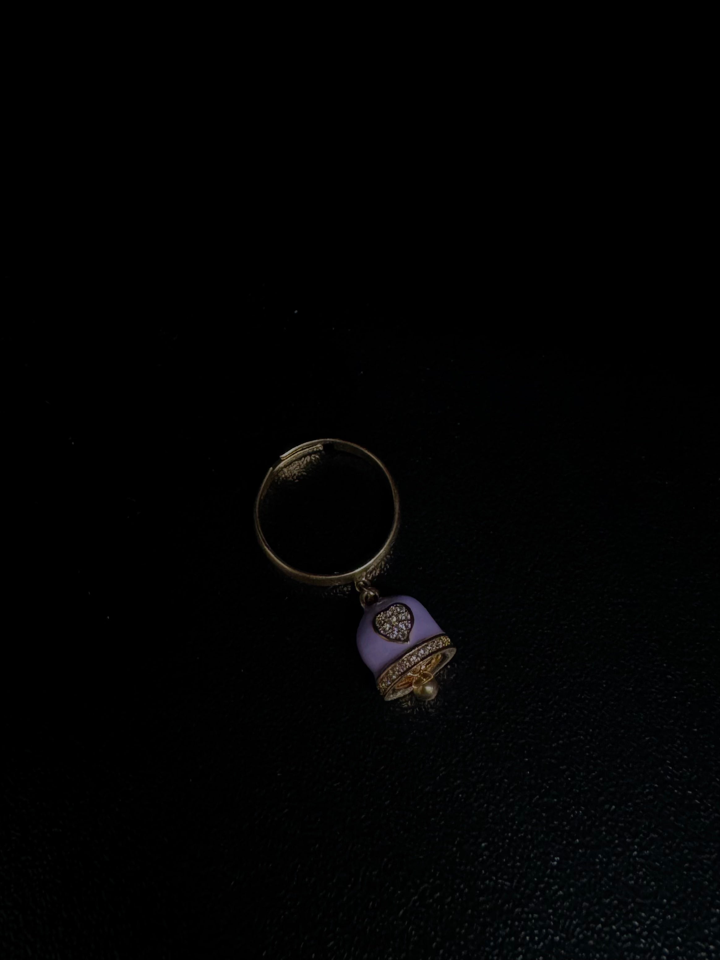Anello campanella pendente