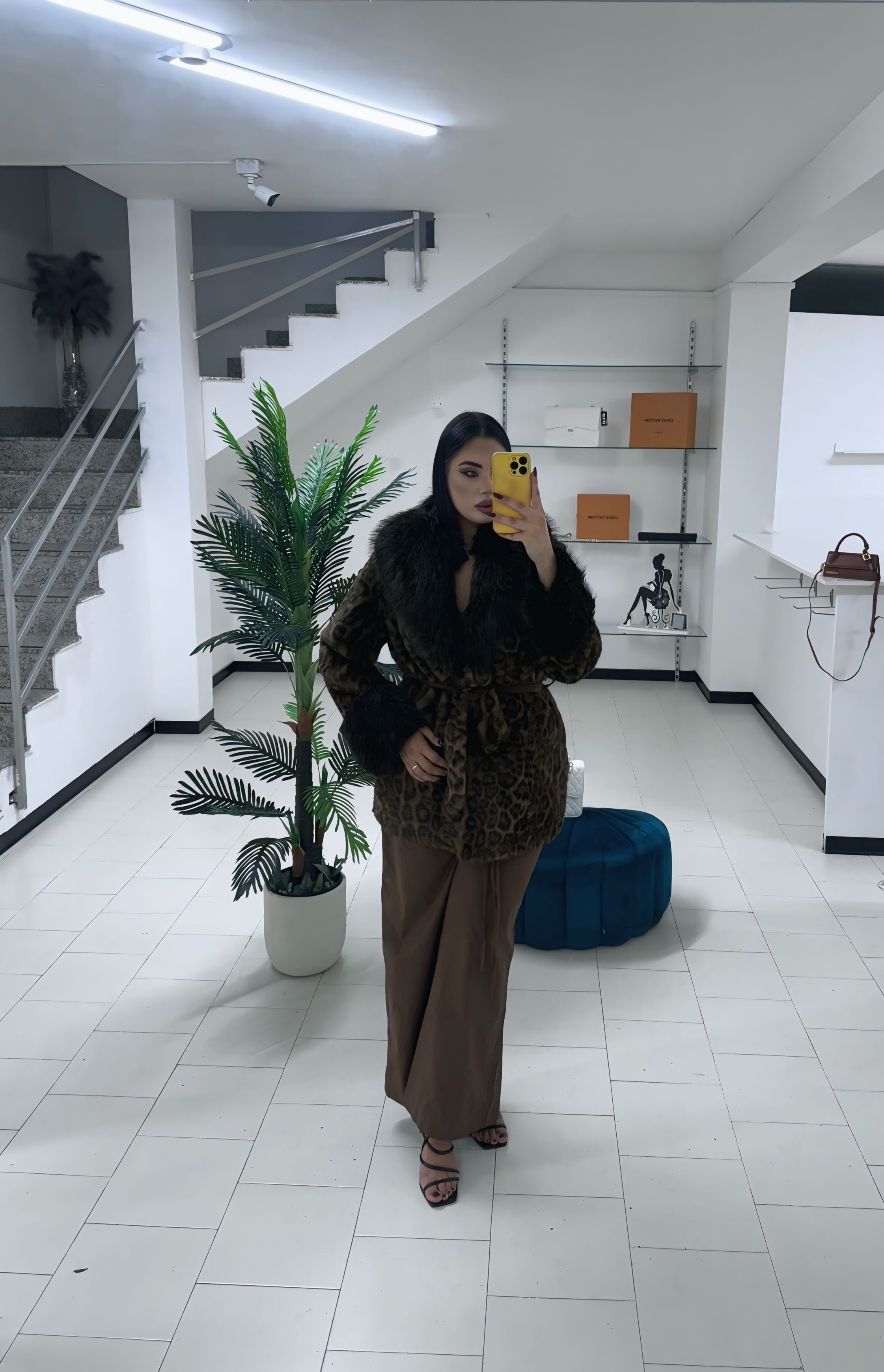 Pelliccia Leopard Curvy