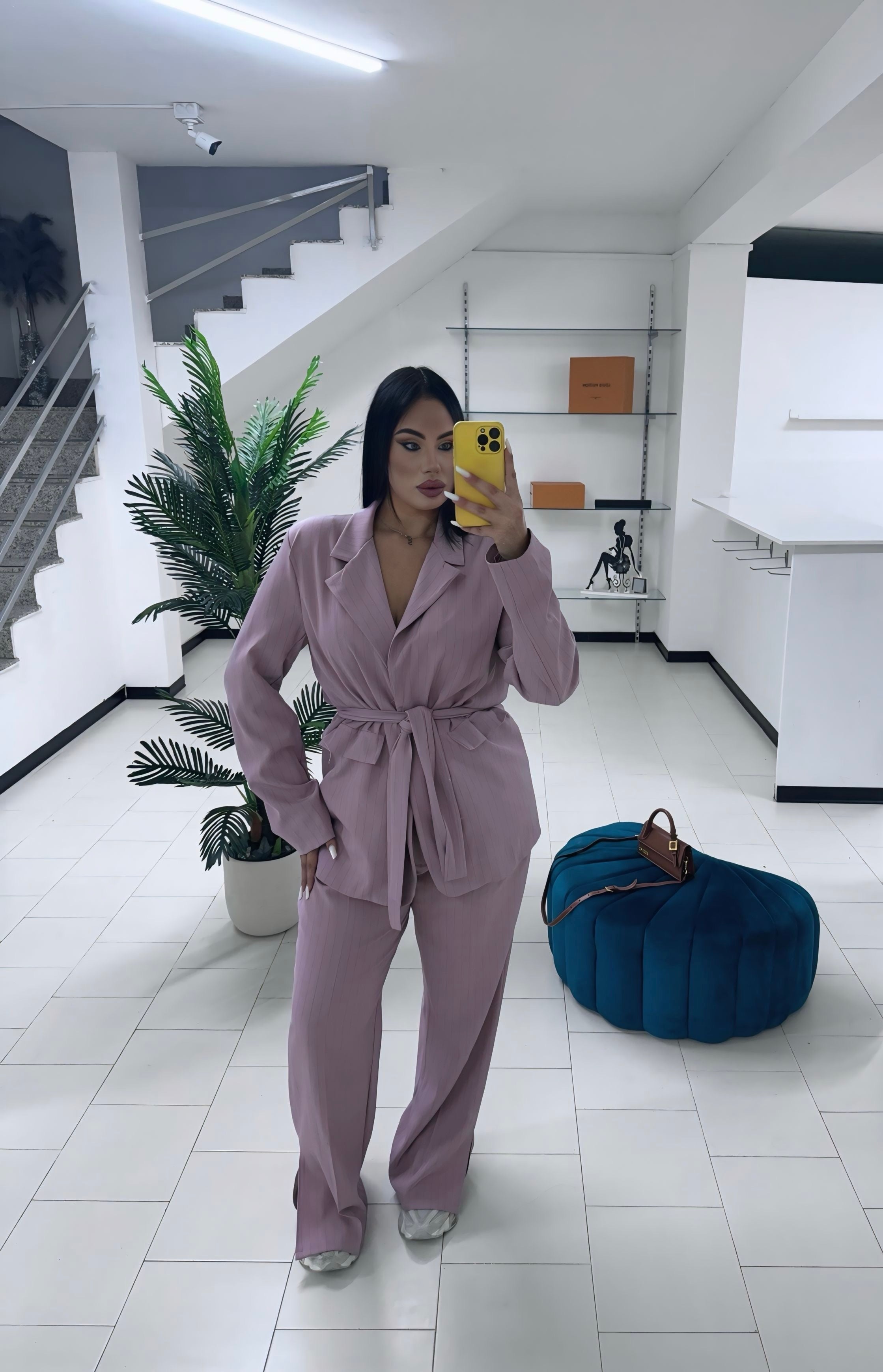 Tailleur curvy gessy