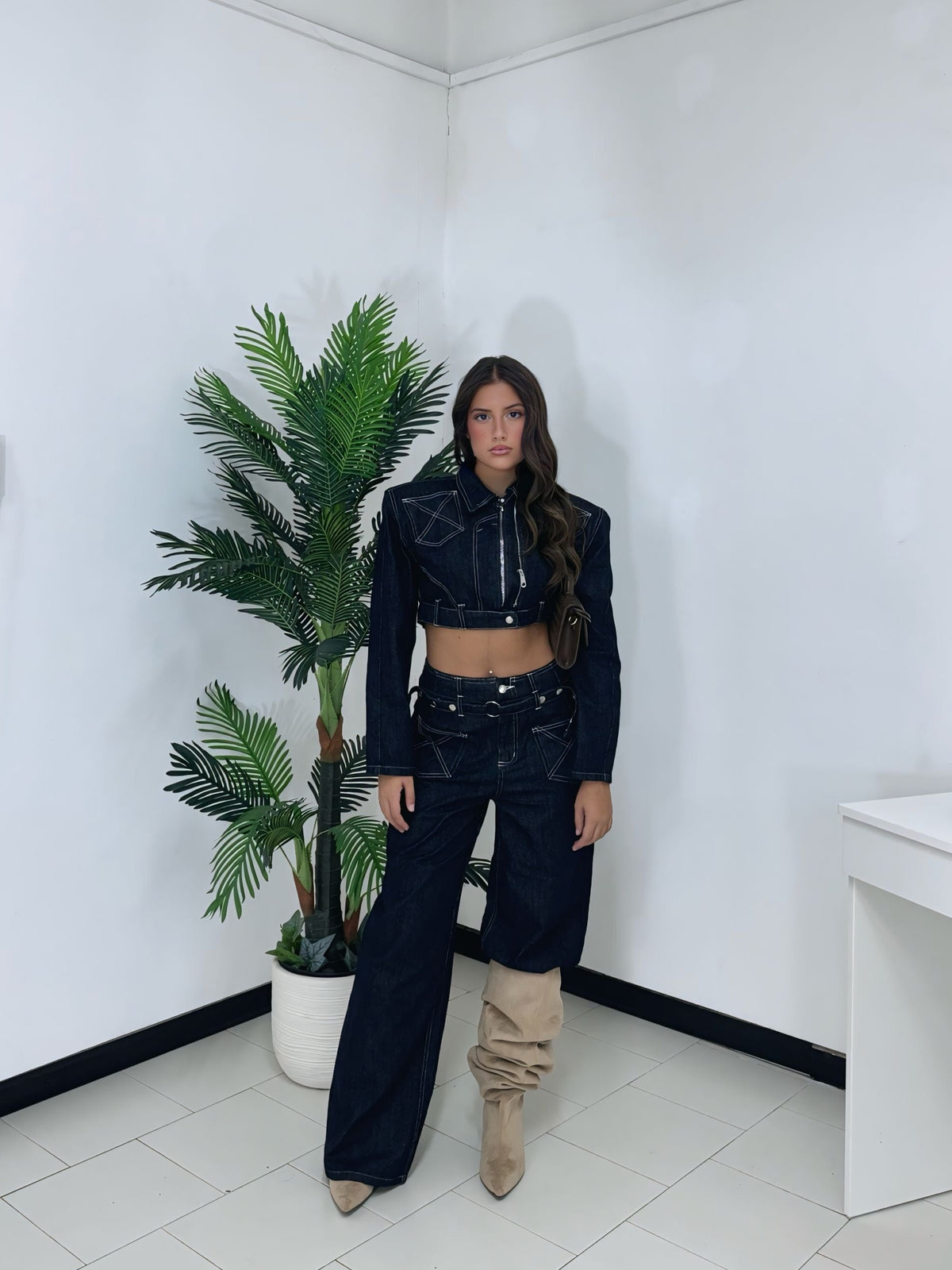 Completo Denim Urban Chic