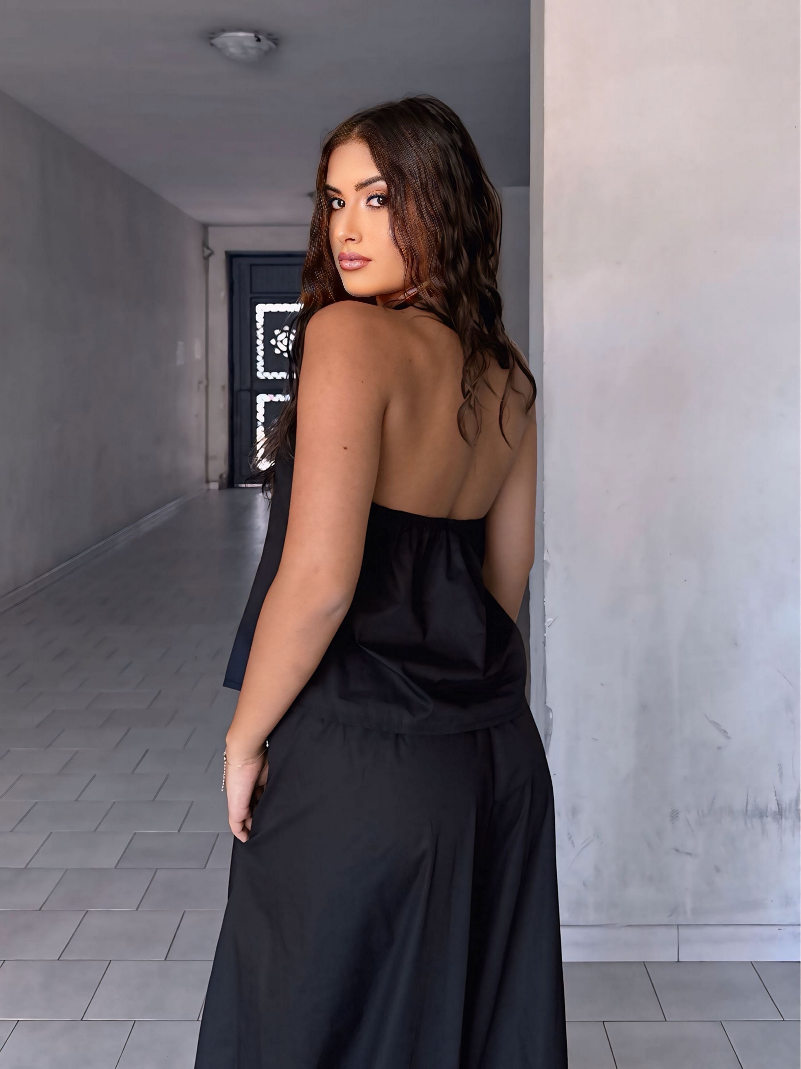 Coordinato gali black