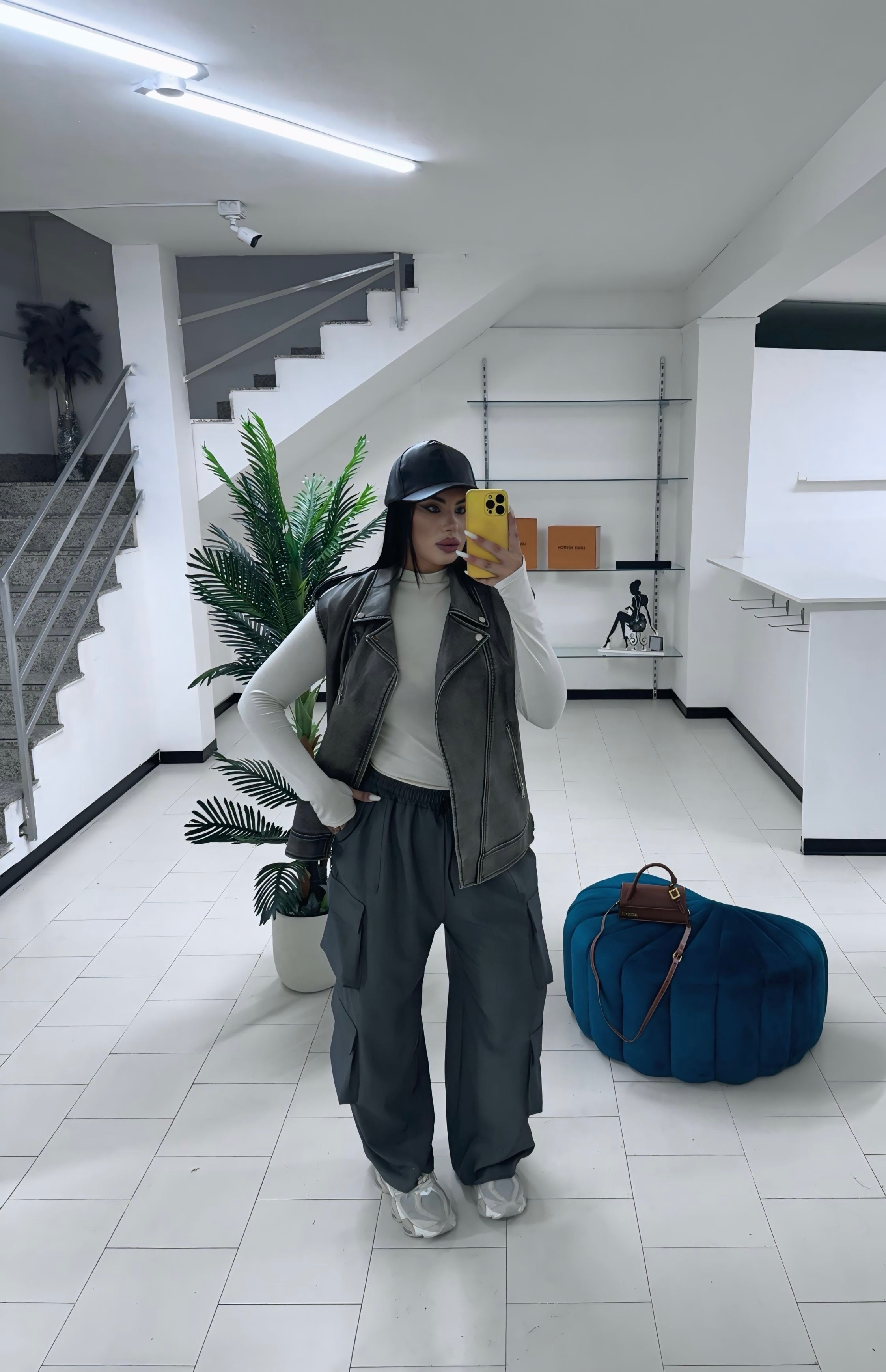 Pantatuta cargo grey